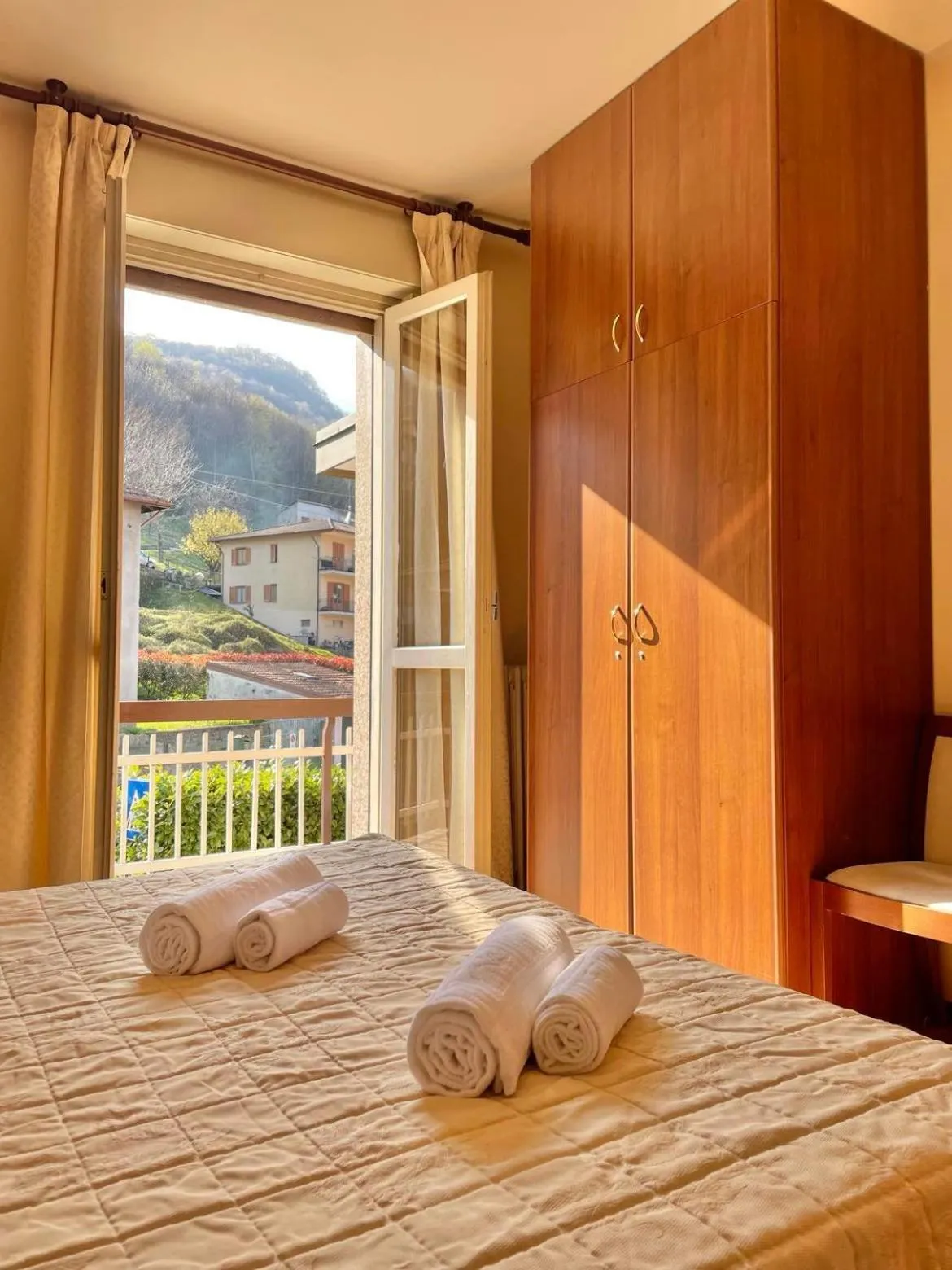 Bed in Hotel Ristorante La Sorgente