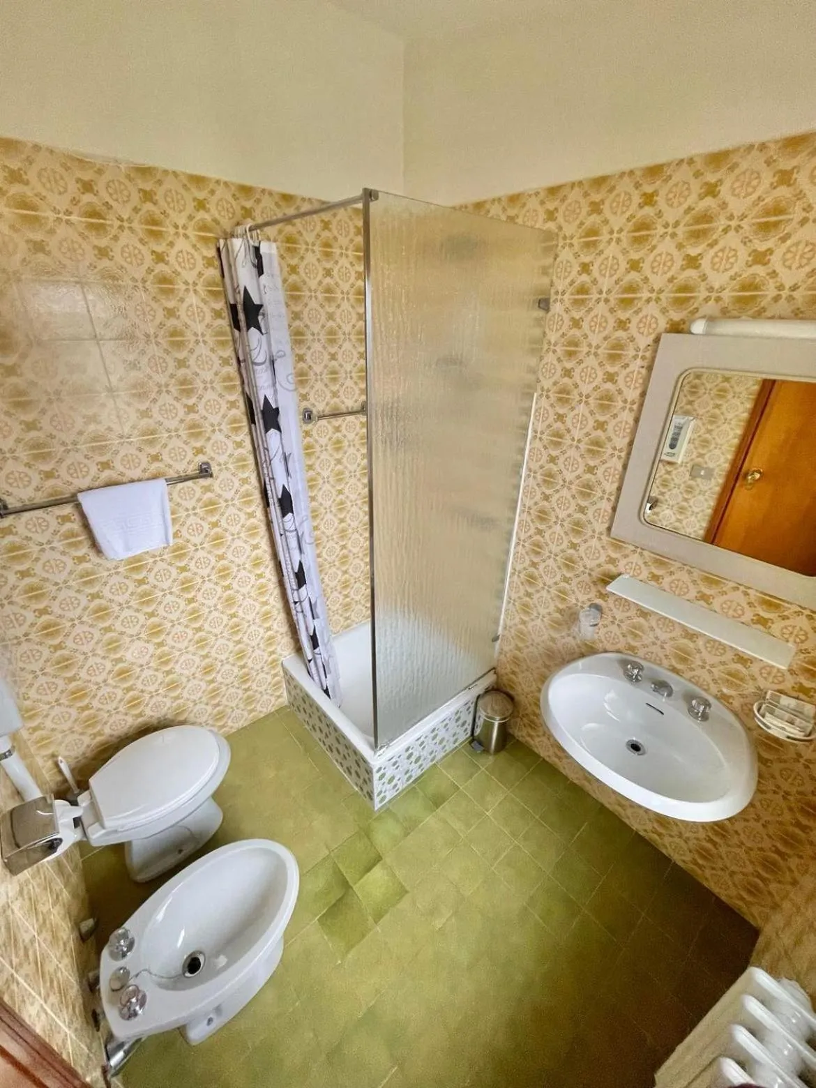 Shower in Hotel Ristorante La Sorgente