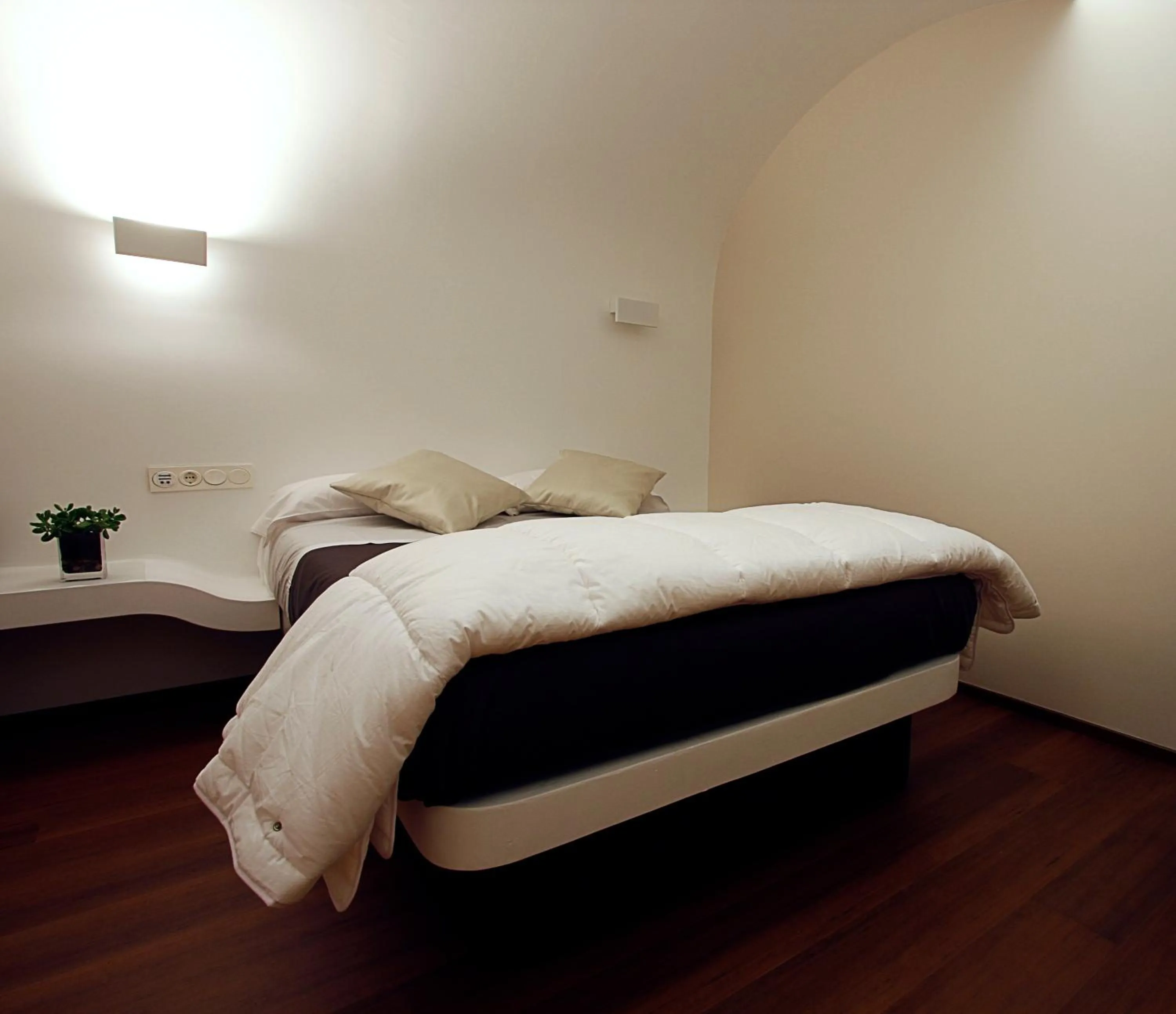 Bed in Pensión Iturriza