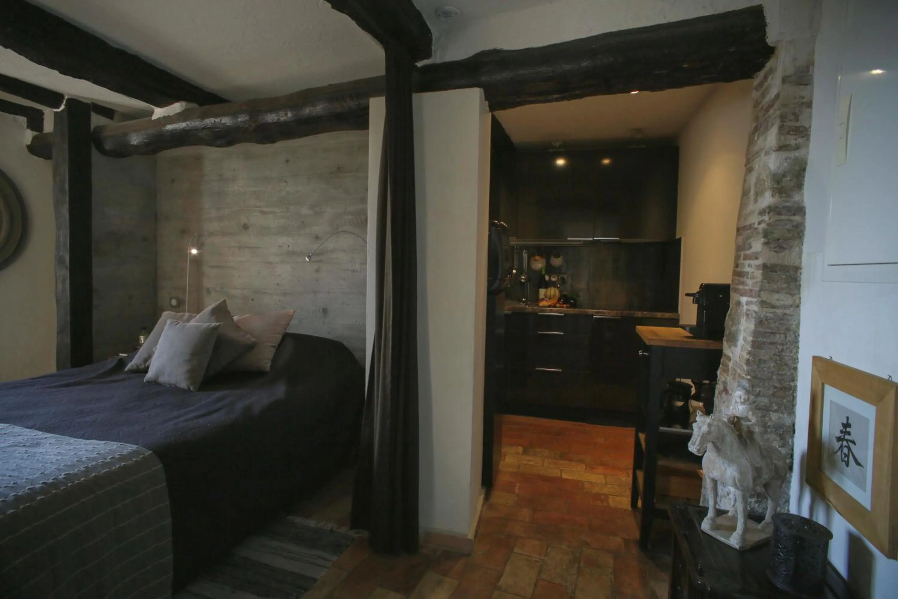 Bed in la maison aux bonsais