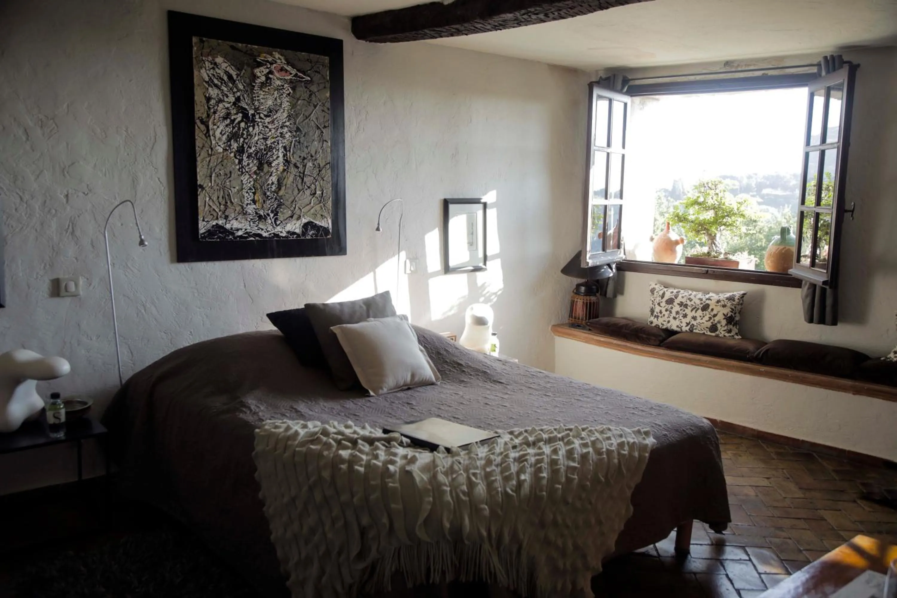 Bed in la maison aux bonsais