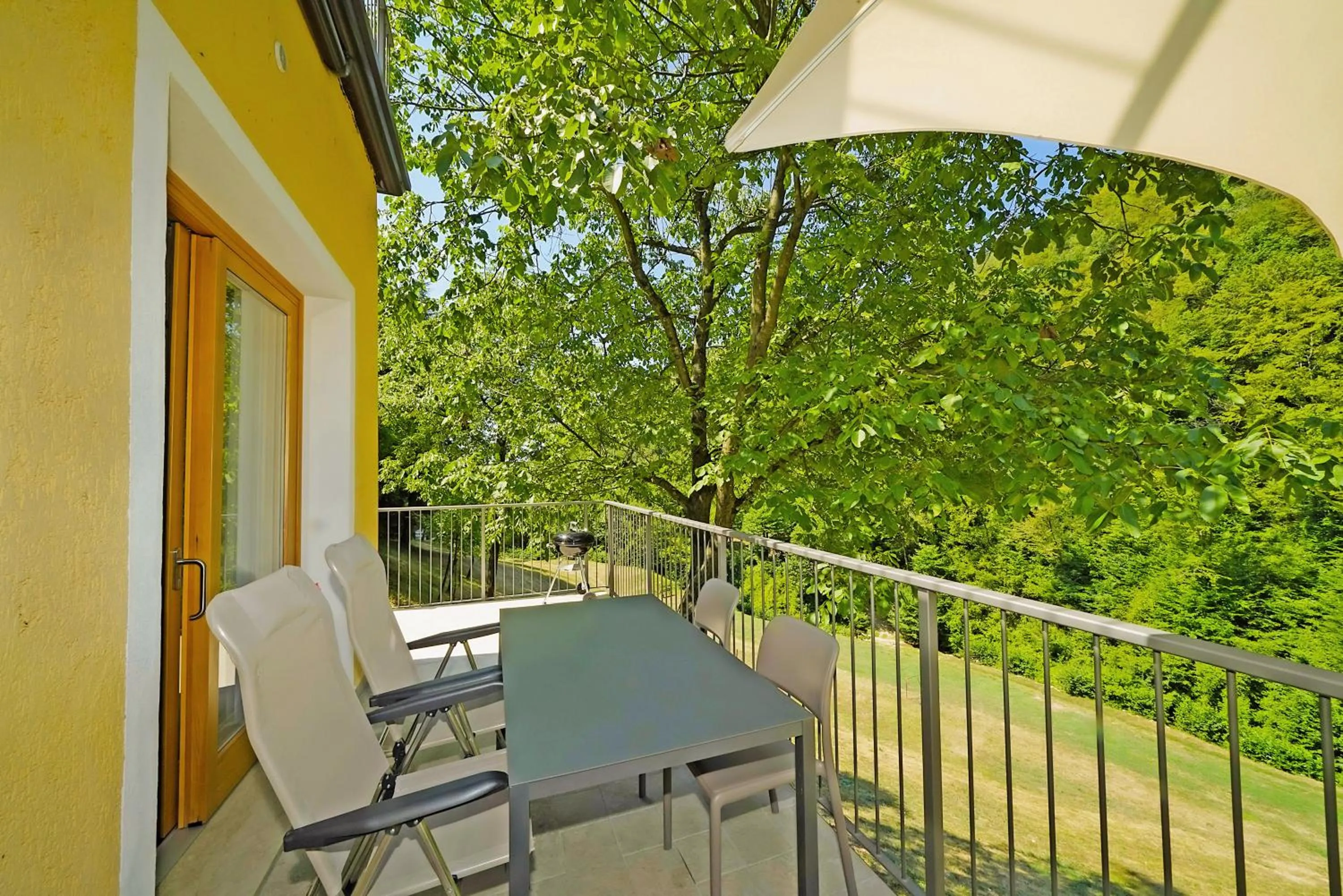Balcony/Terrace in La Fontanina