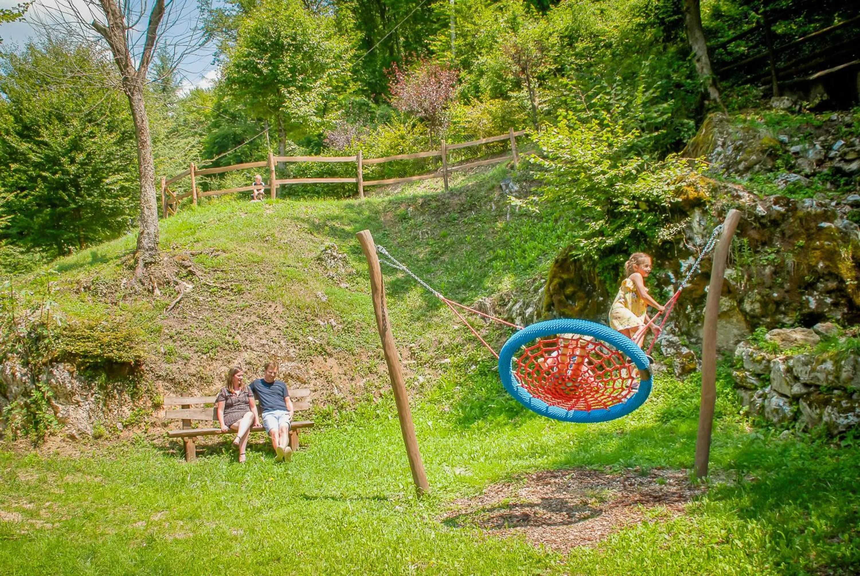 Children play ground in La Fontanina