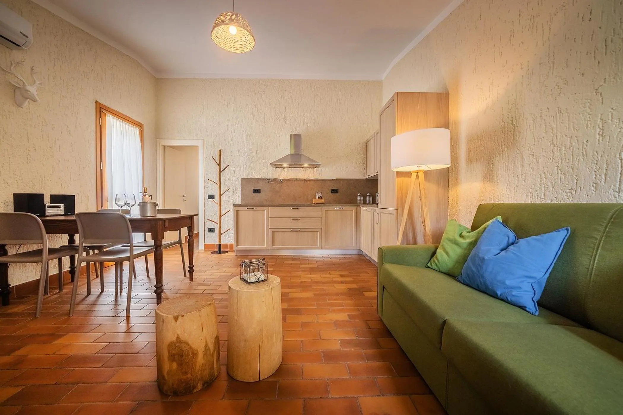 Living room in La Fontanina