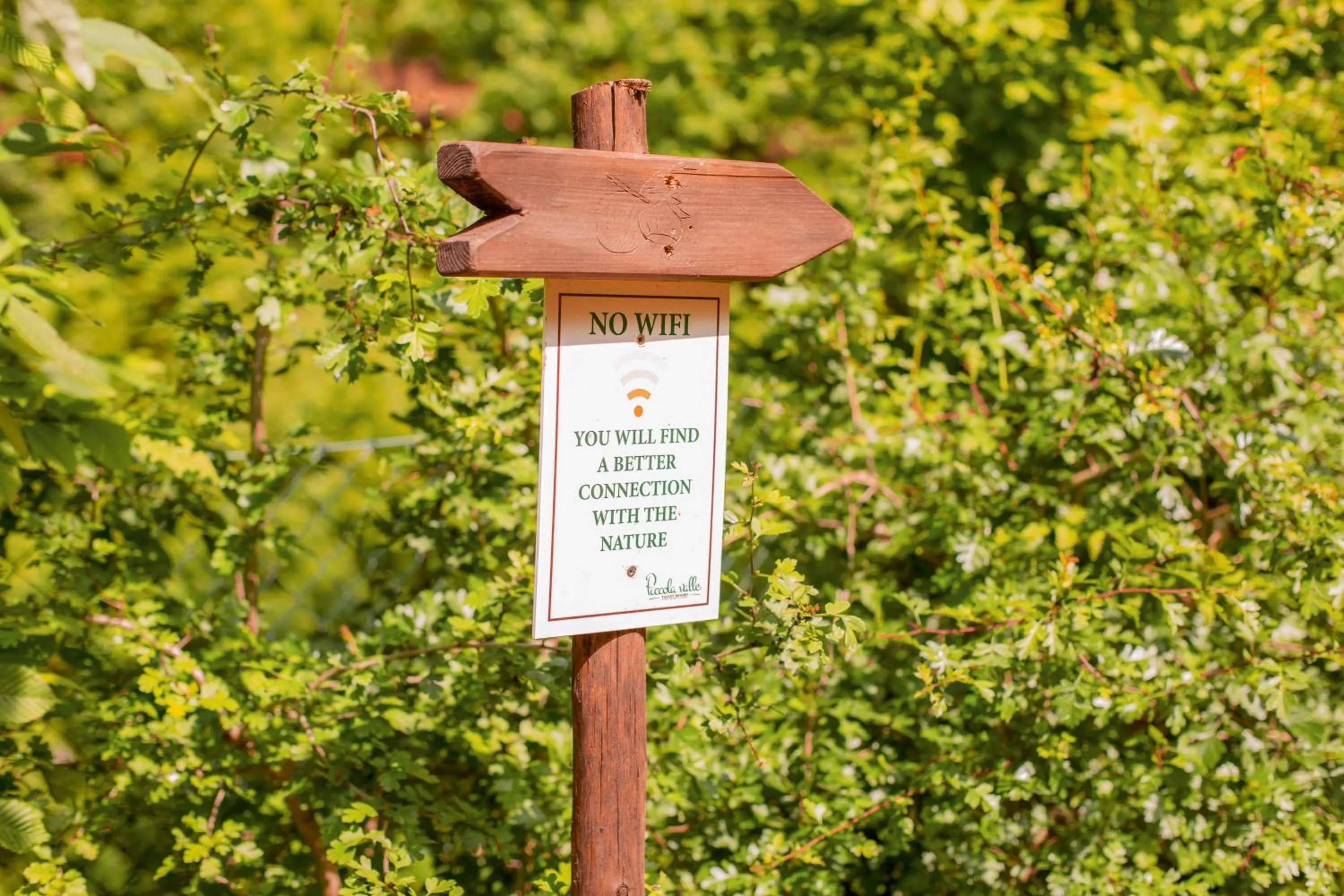 Natural landscape in La Fontanina