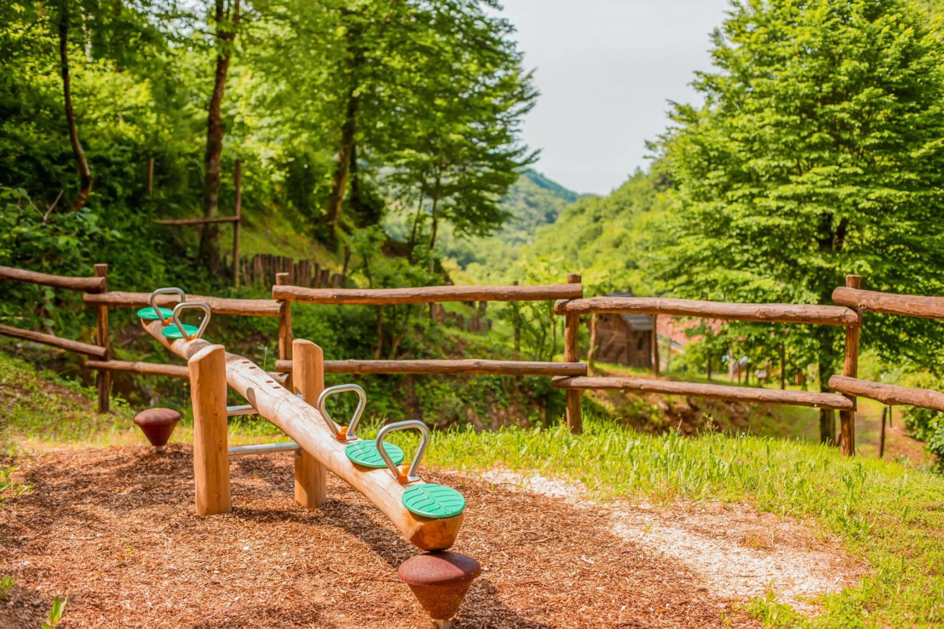 Children play ground in La Fontanina