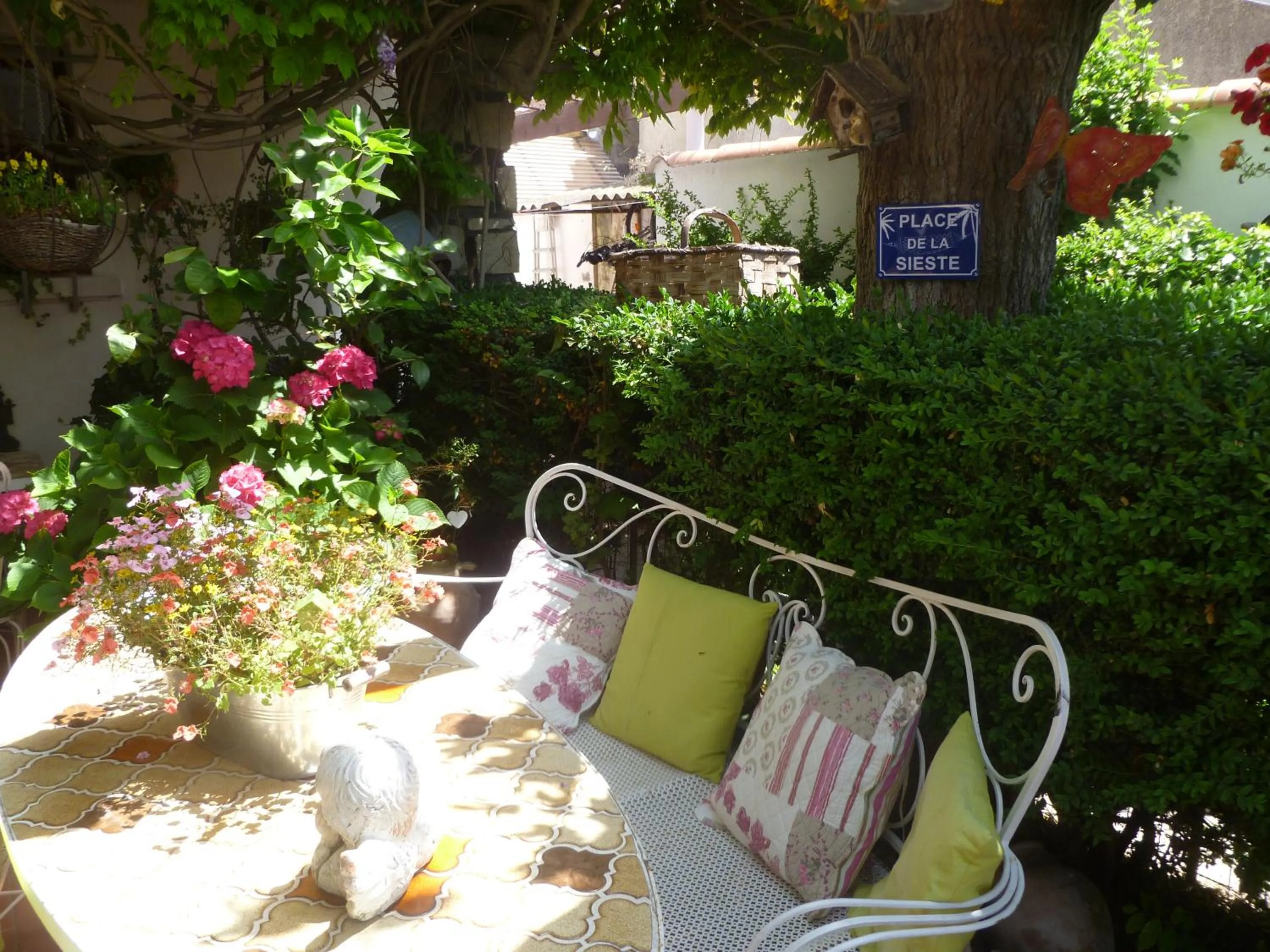 Balcony/Terrace in Hotel Le Méditérranée