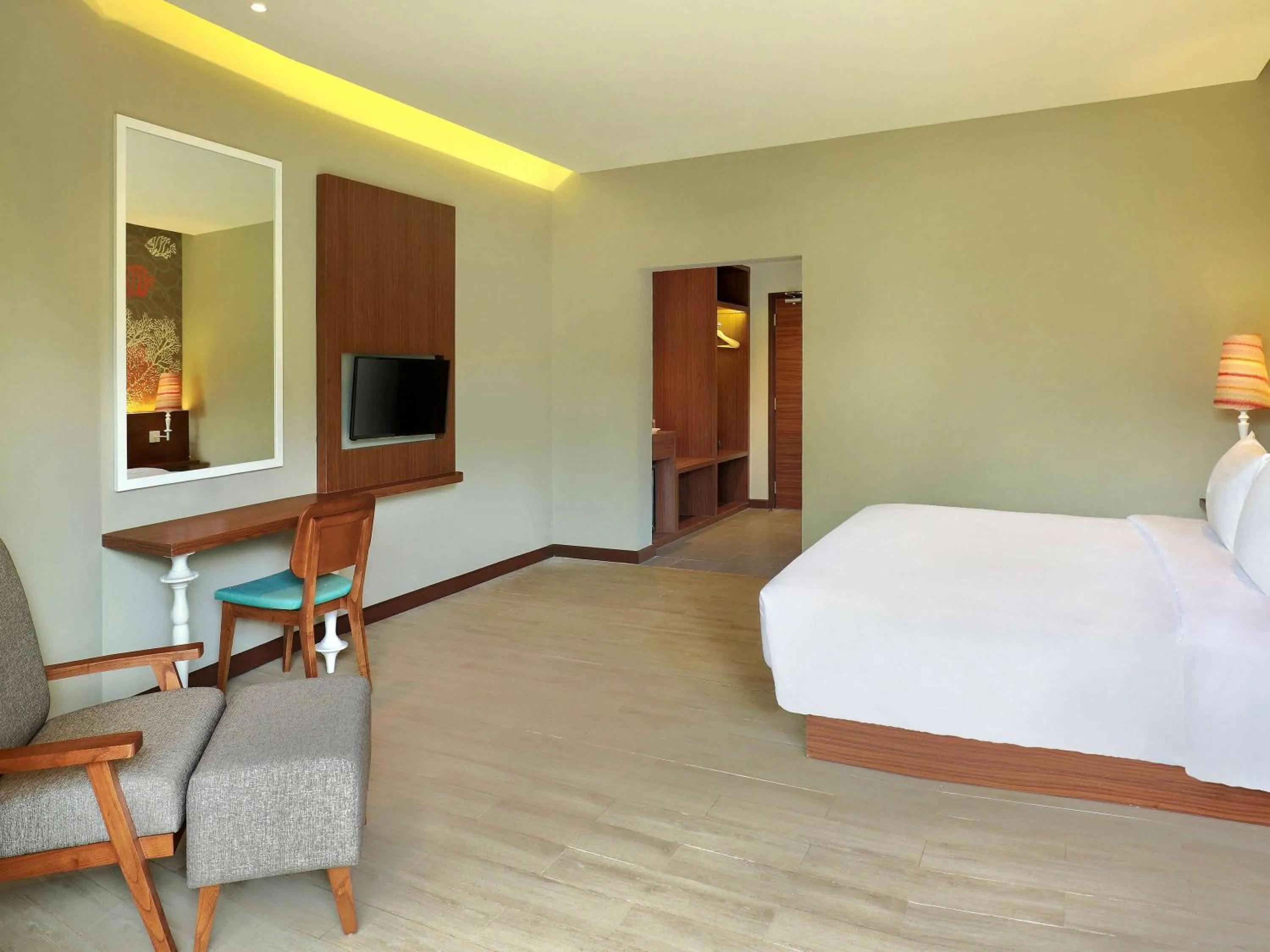Photo of the whole room, Bed in Manado Tateli Resort and Convention