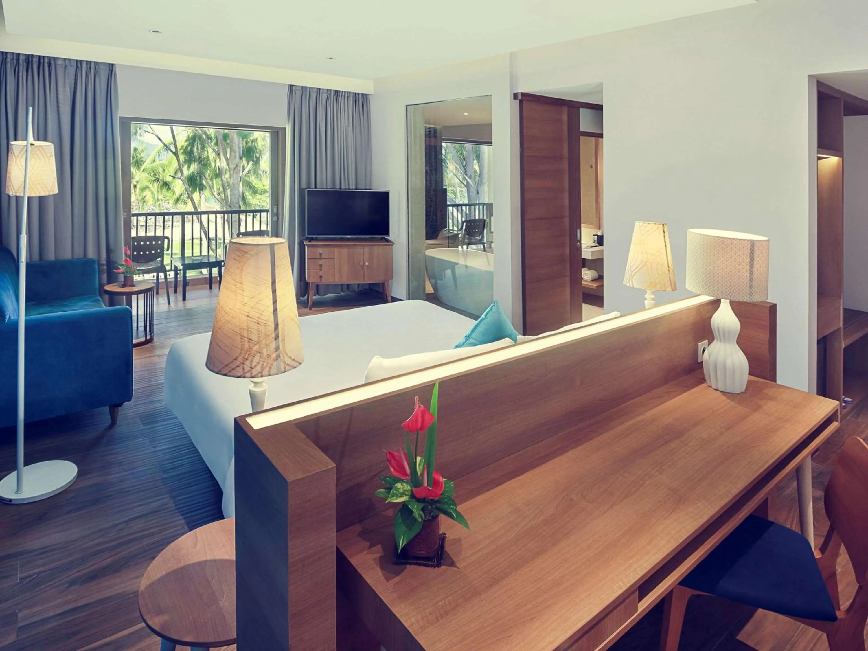 Photo of the whole room, Bed in Manado Tateli Resort and Convention