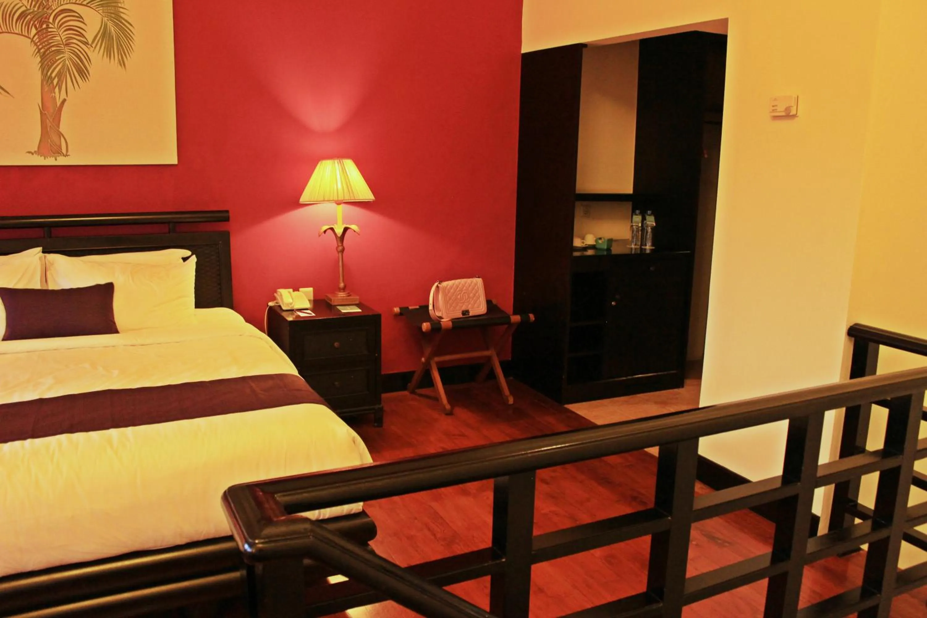 Bed in Manado Tateli Resort and Convention