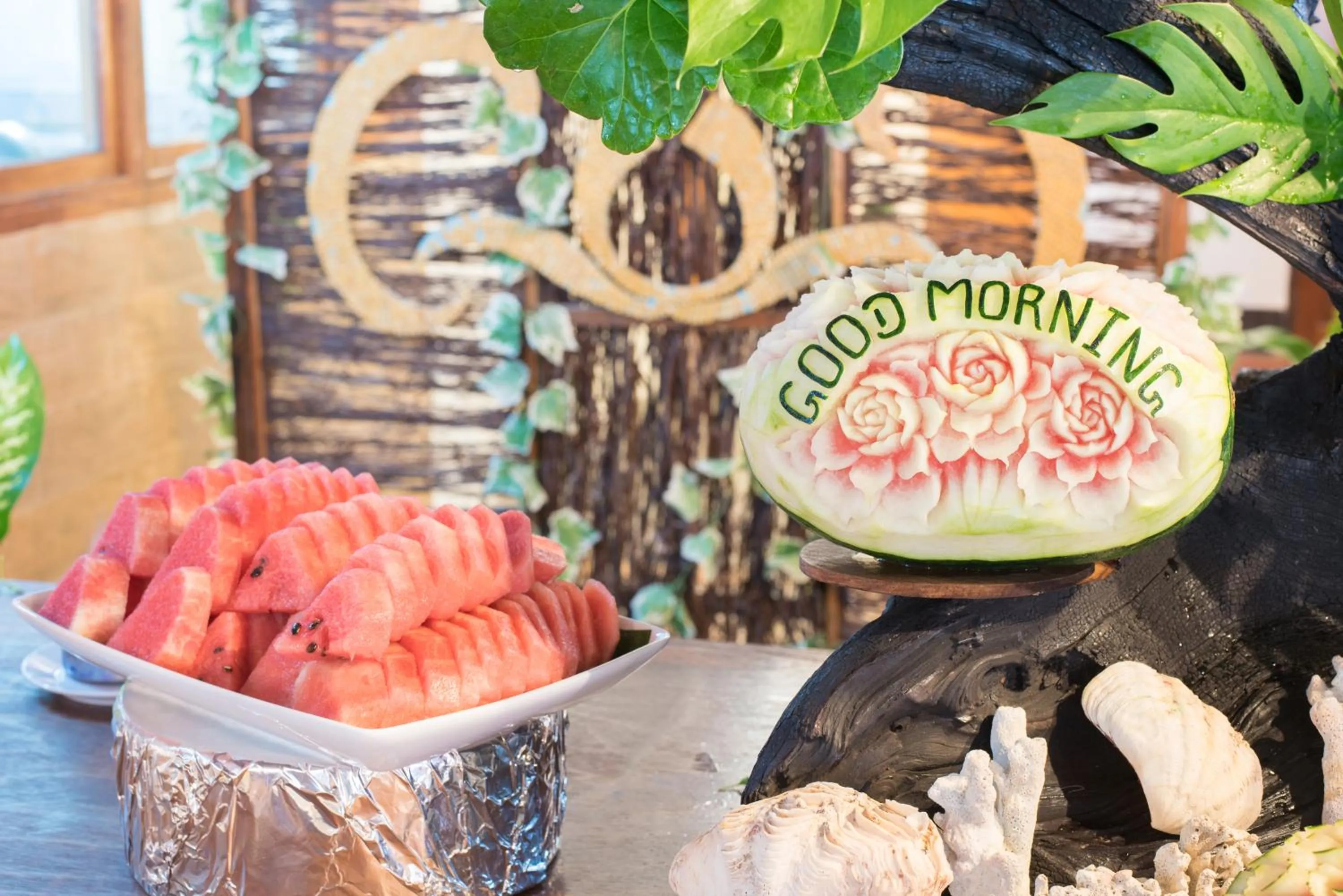 Buffet breakfast in Phi Phi The Beach Resort