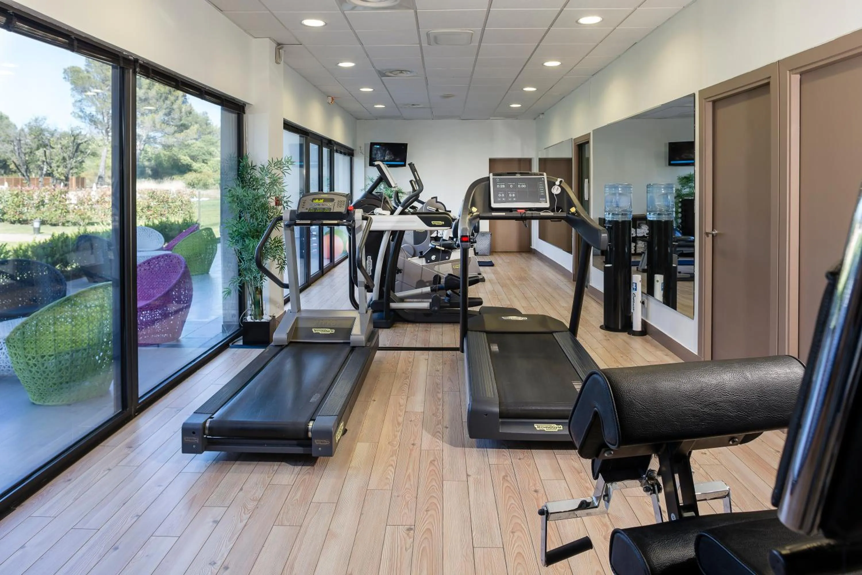 Fitness centre/facilities in Grand Prix Hôtel & Restaurant