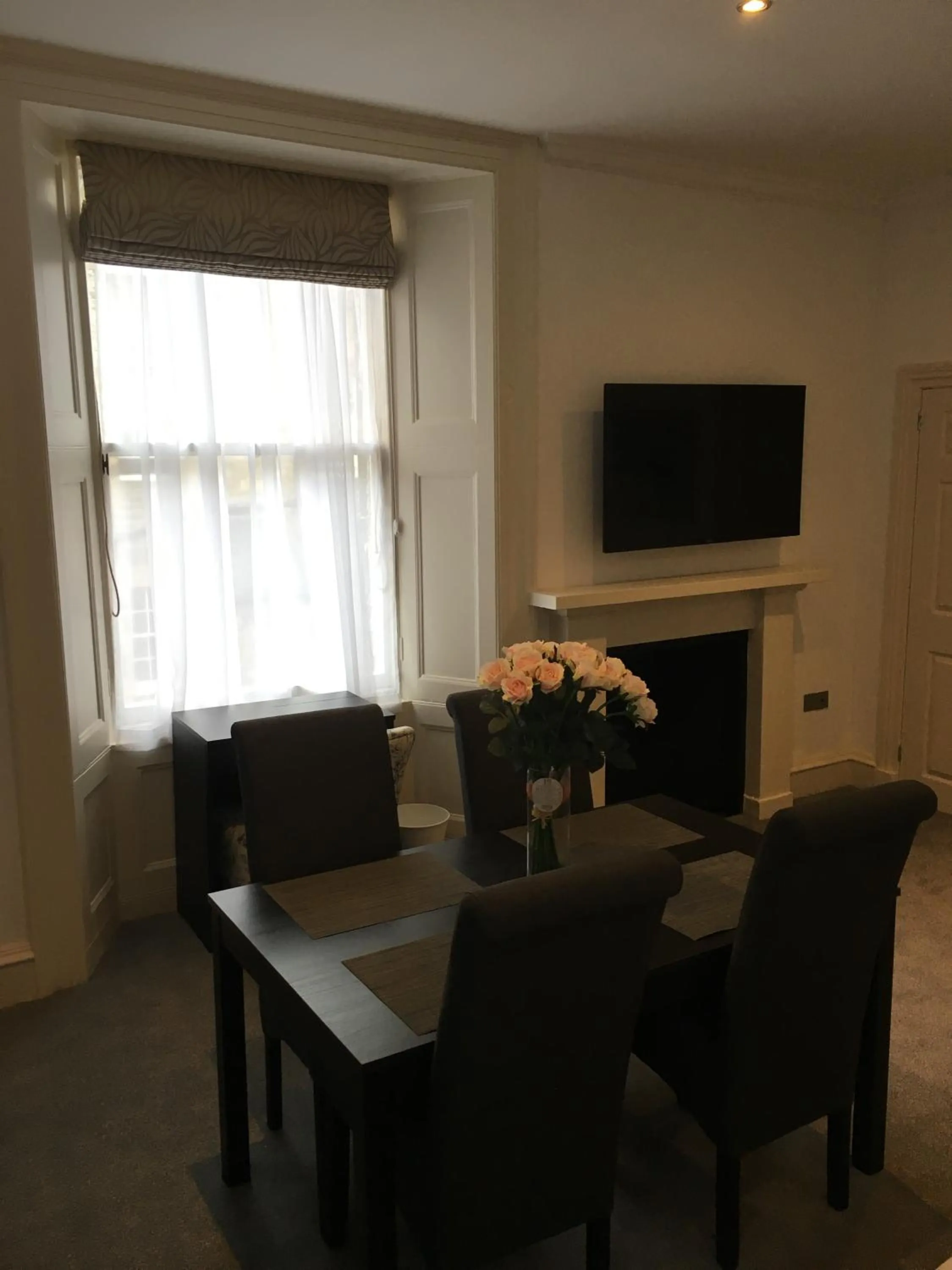 Dining area in Royal Princes Suites