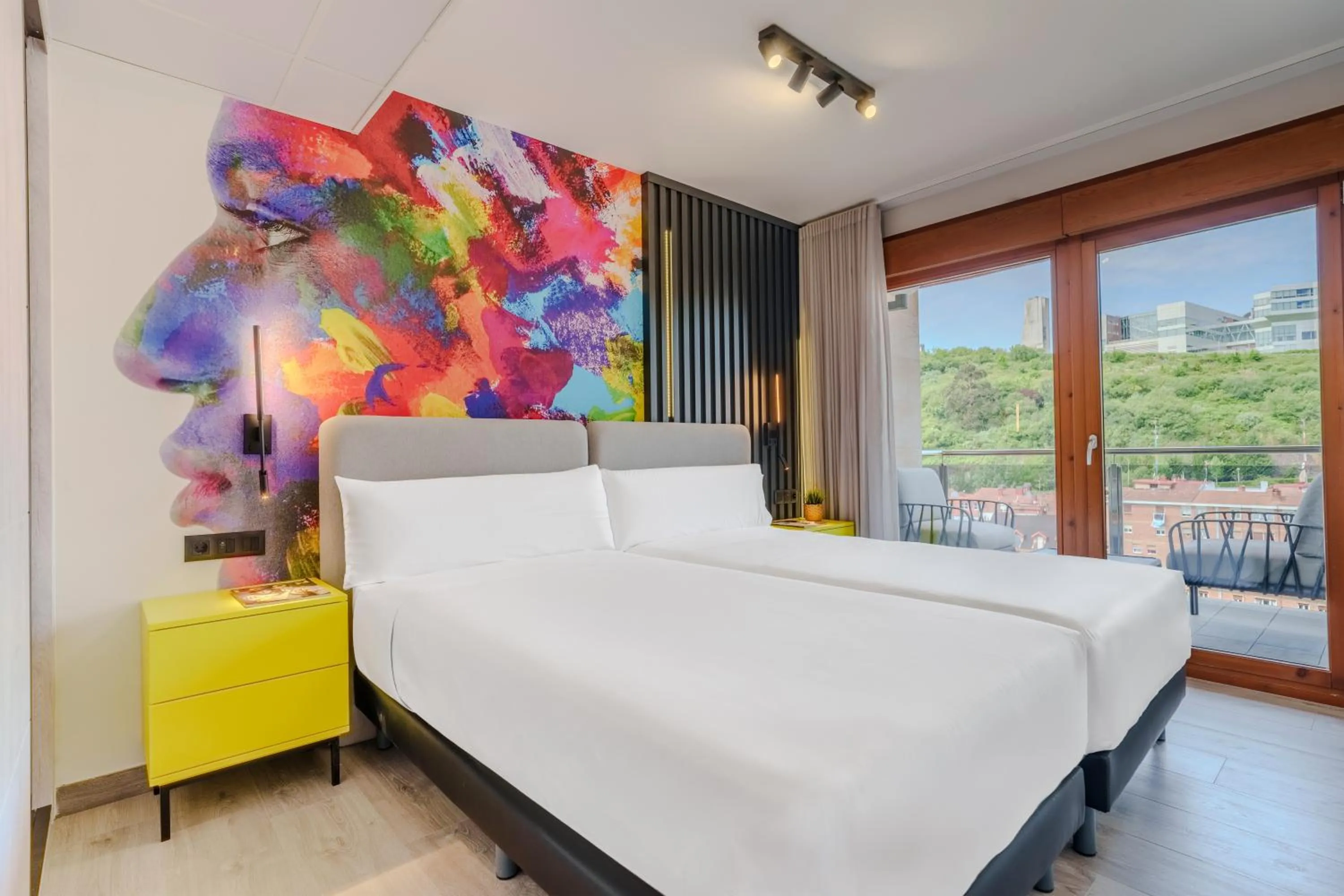 Bed in Spirit Apartamentos Atxuri