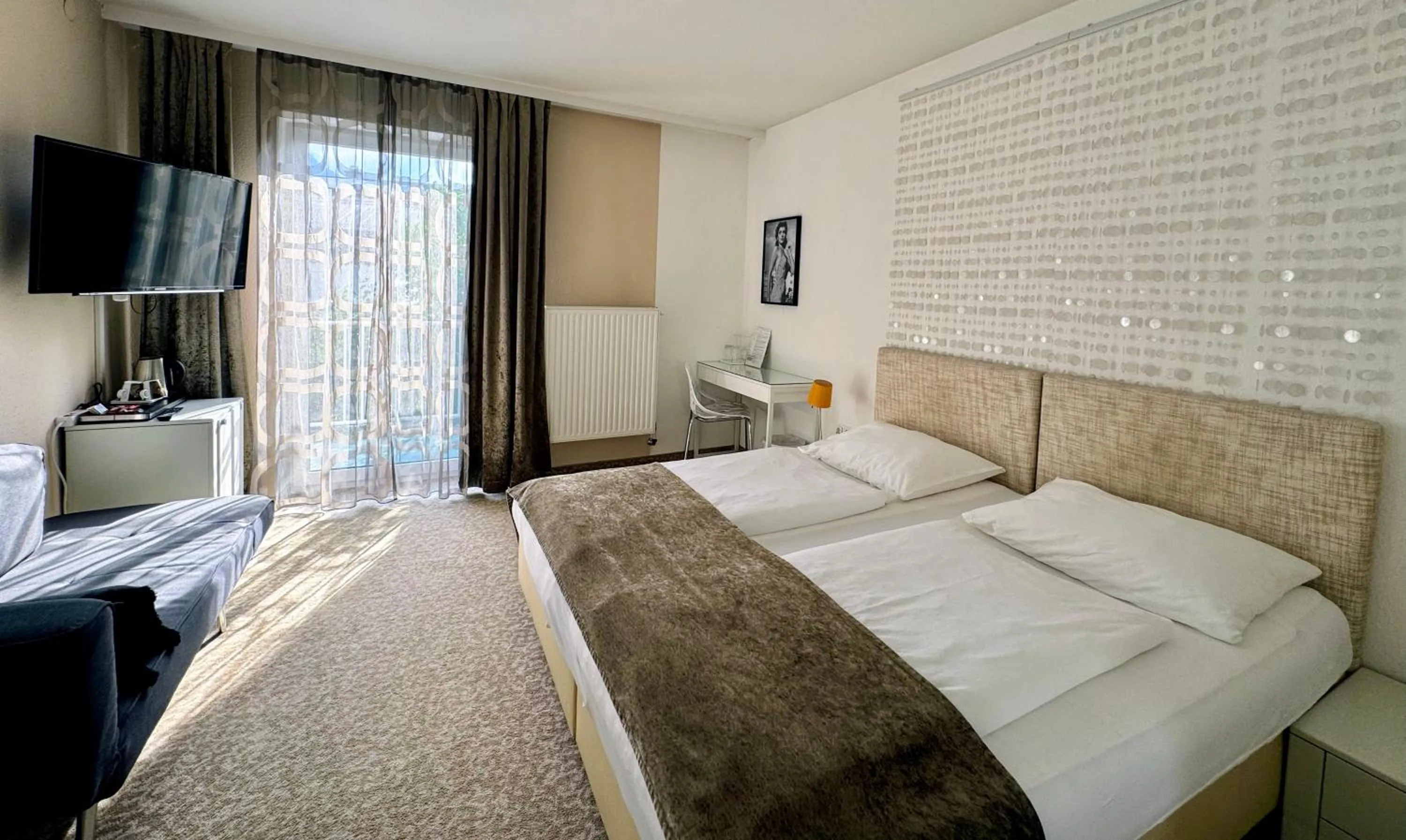 Bed in Boutique Hotel Oase