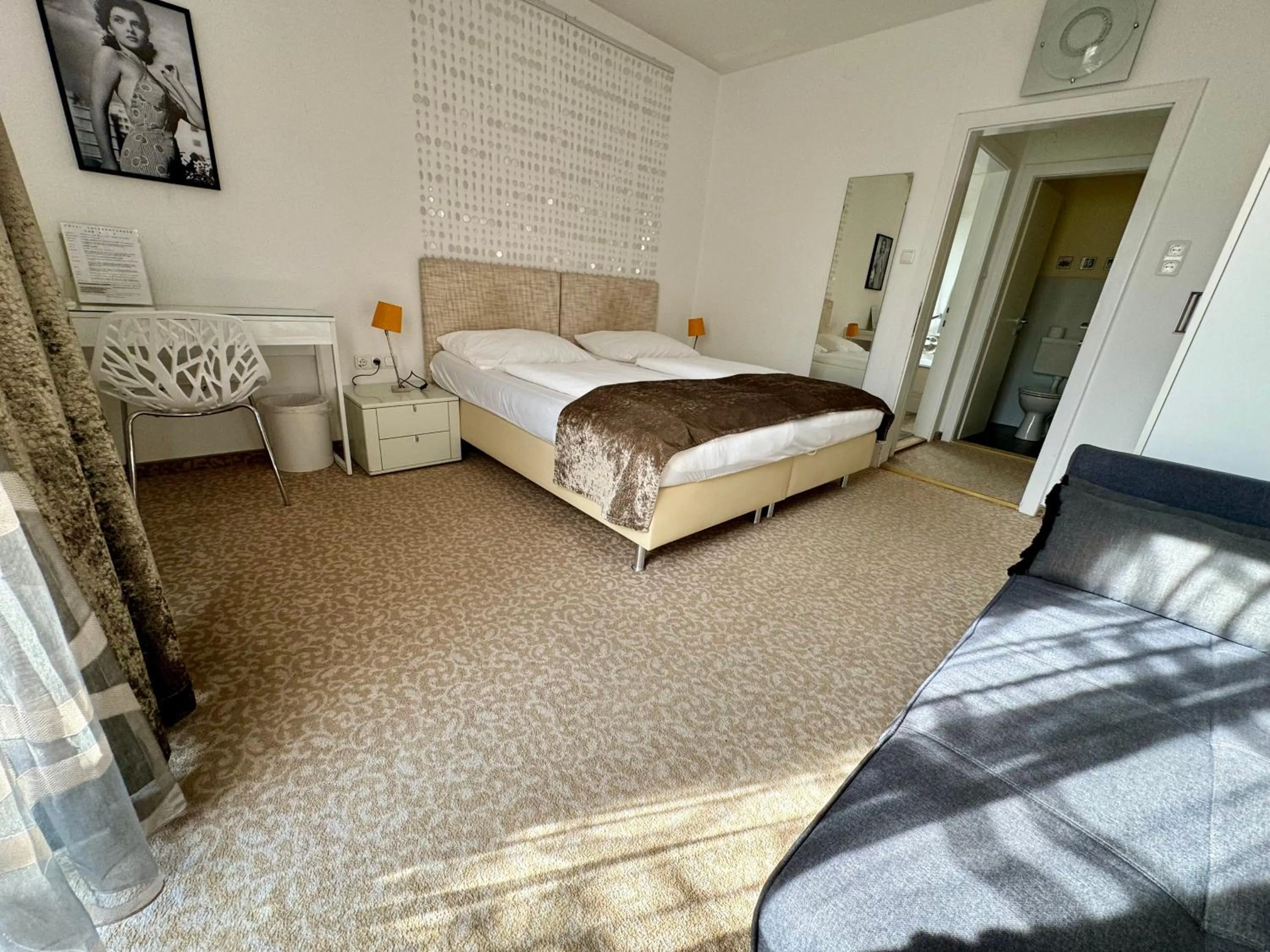 Bed in Boutique Hotel Oase