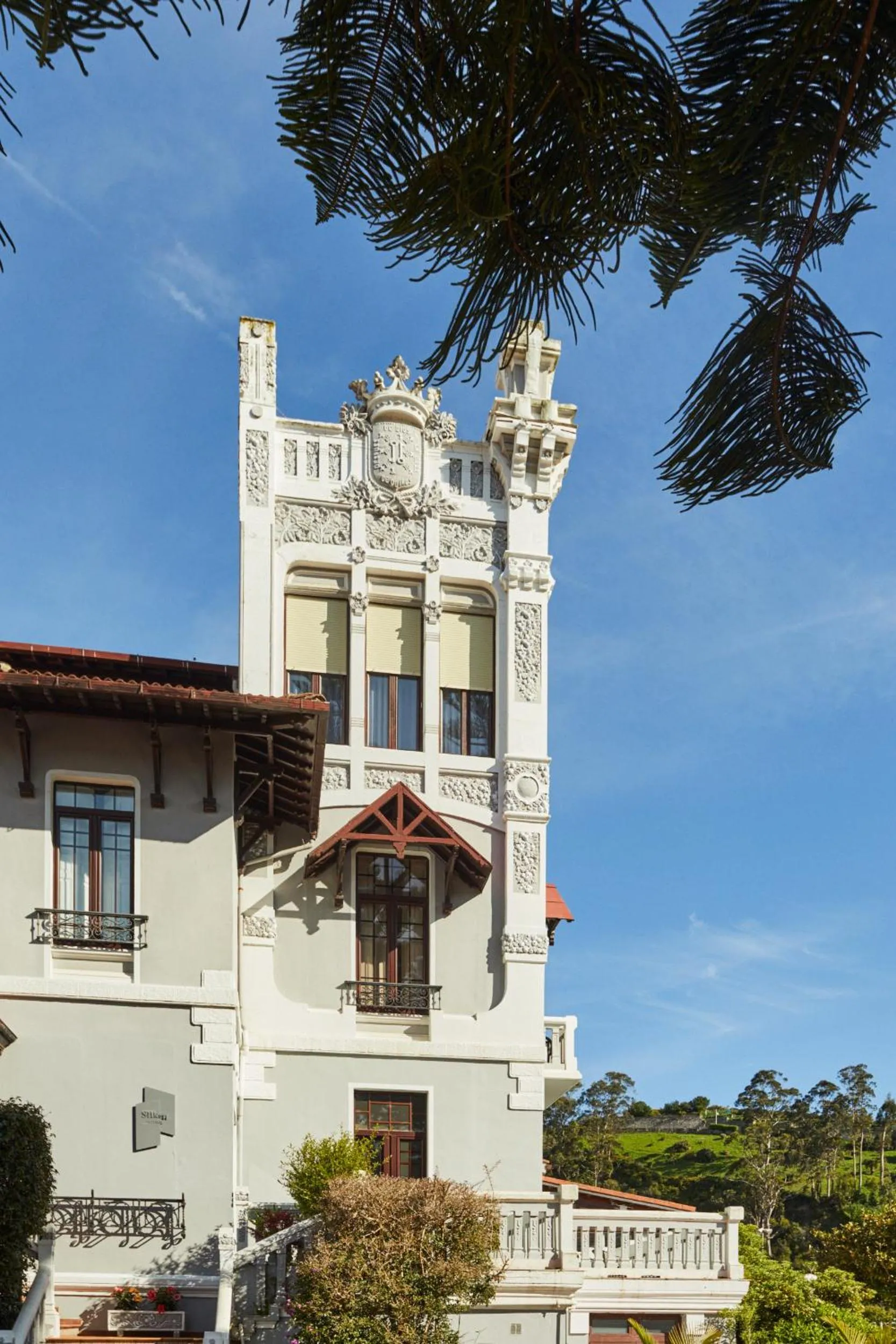 Facade/entrance in Silken Gran Hotel del Sella