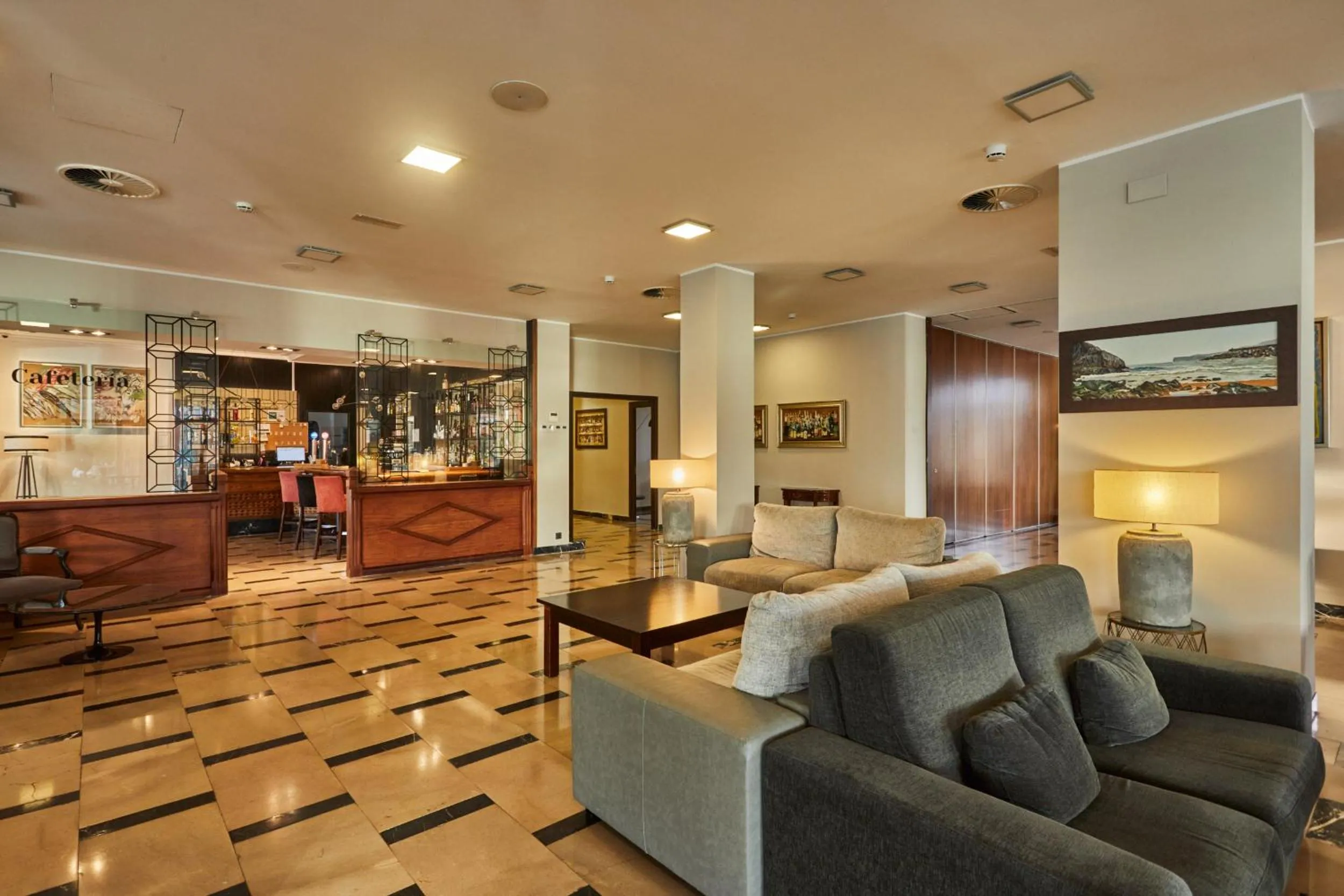Living room in Silken Gran Hotel del Sella