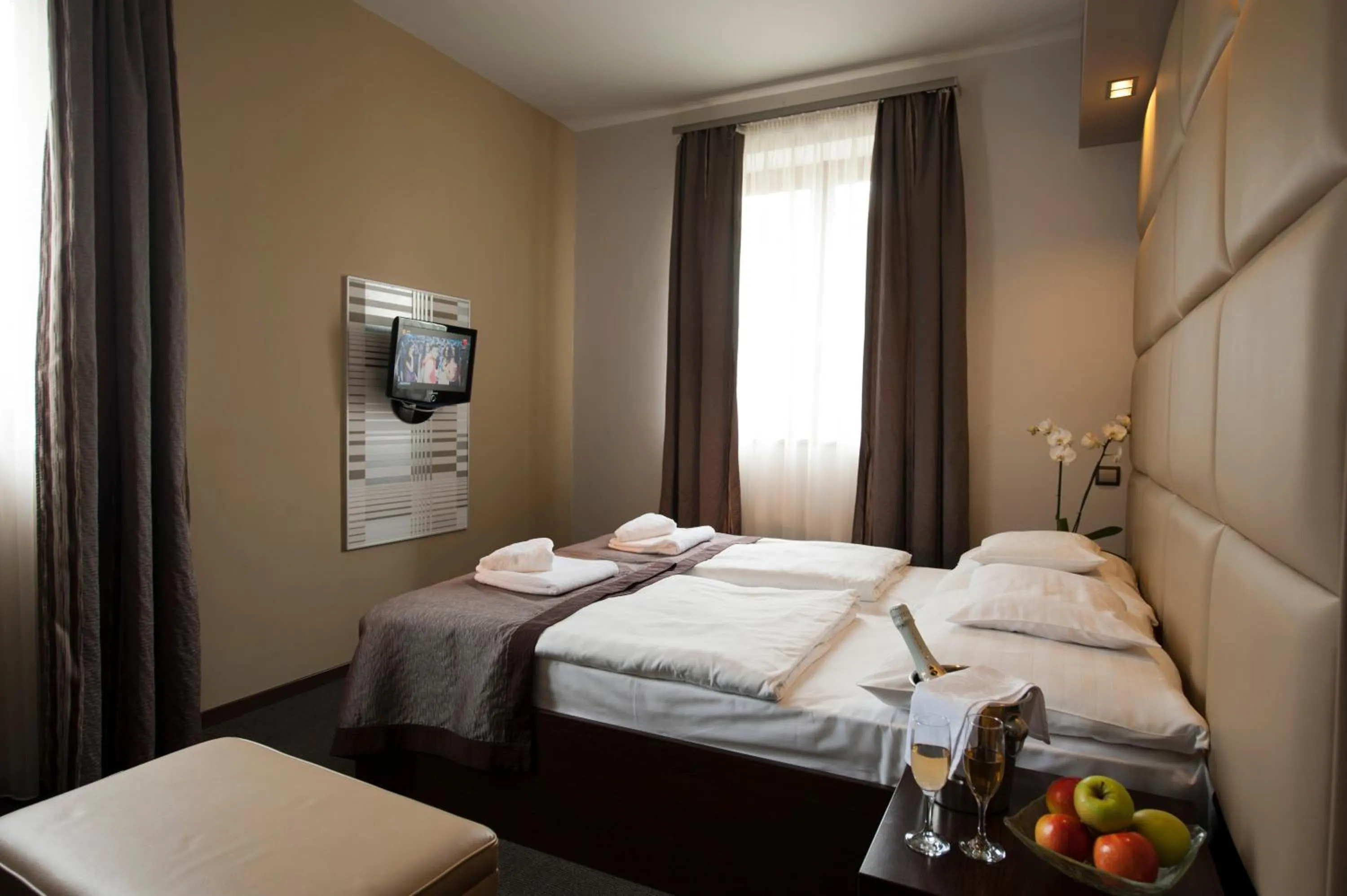 Bed in Hotel Villa Völgy Wellness & Konferencia