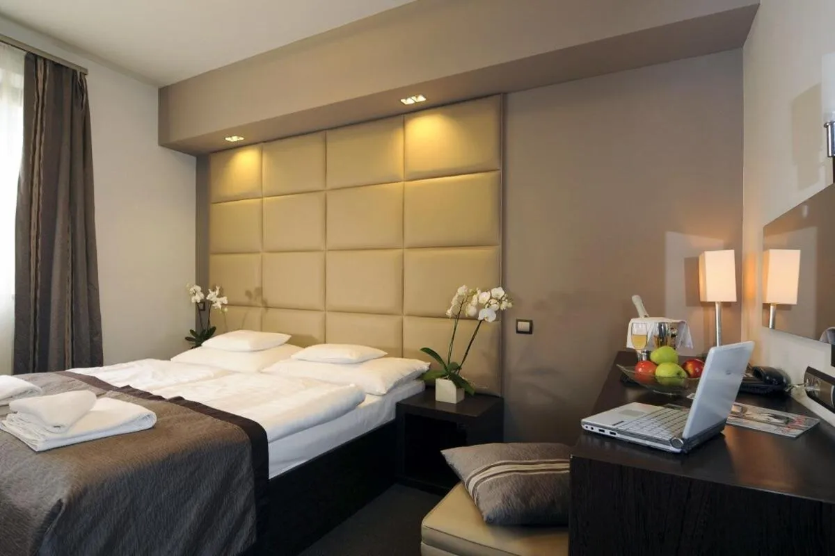 Bed in Hotel Villa Völgy Wellness & Konferencia