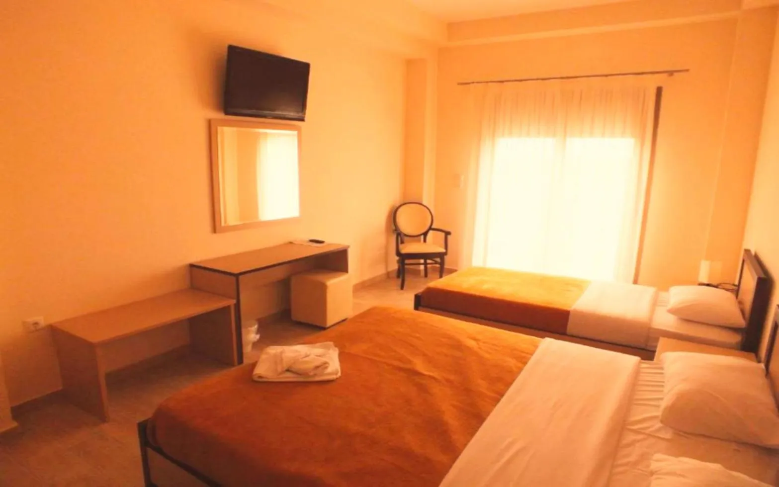 Bed in Hotel Victoria