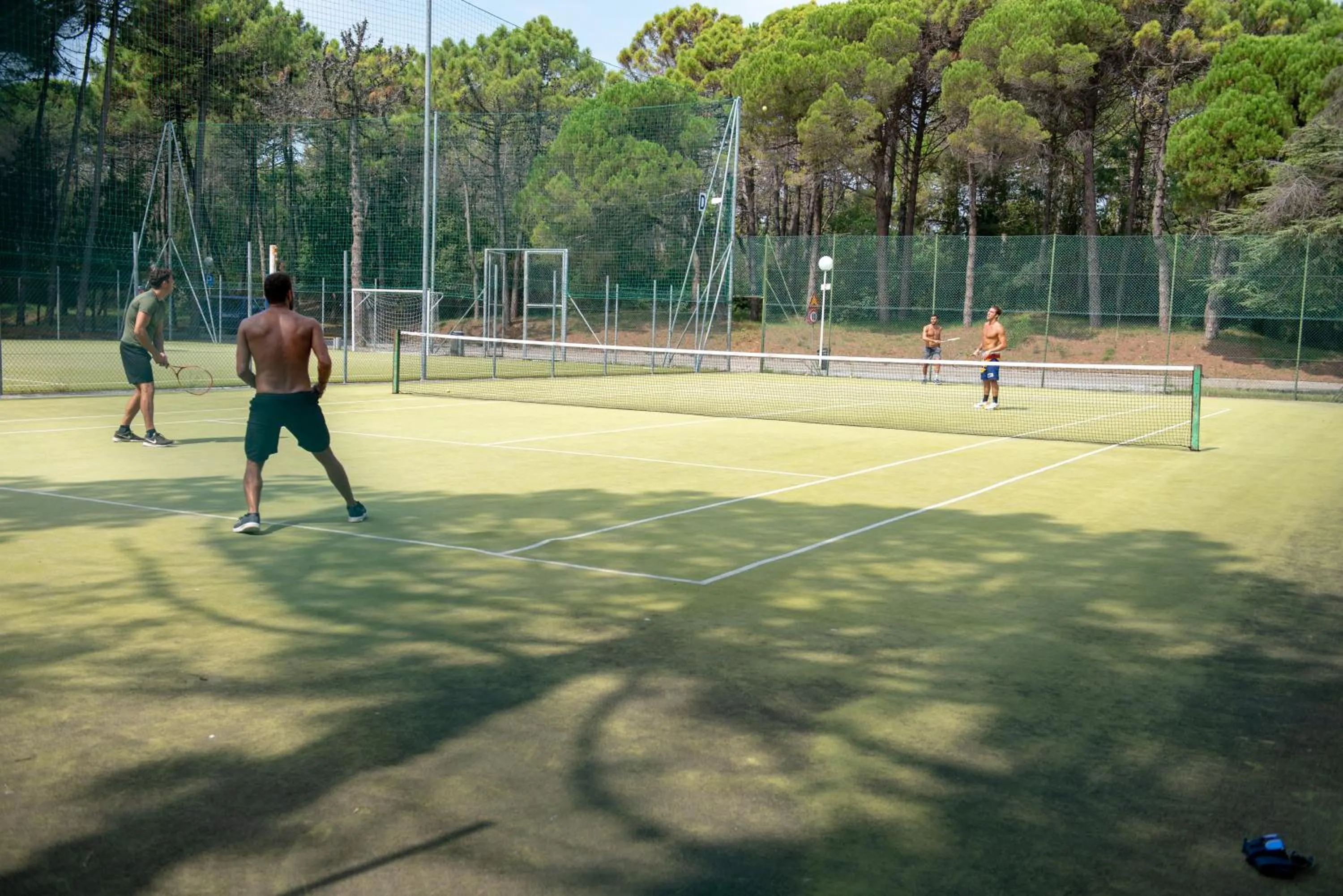 Tennis court in Bella Italia Sport Village