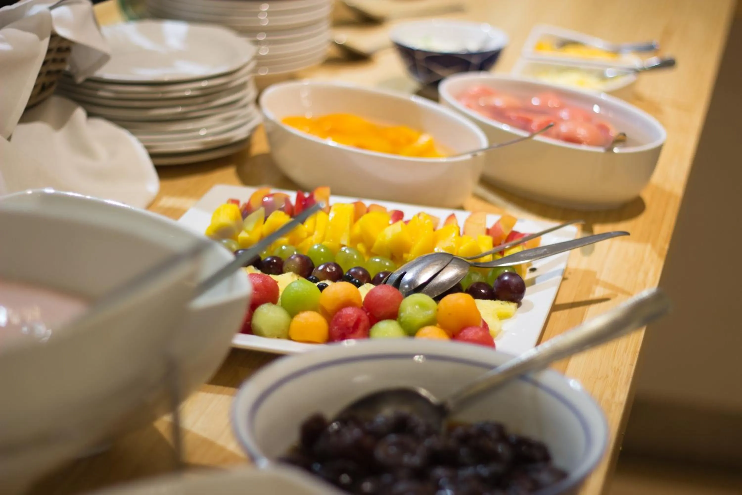 Continental breakfast in Quarry Lake Inn
