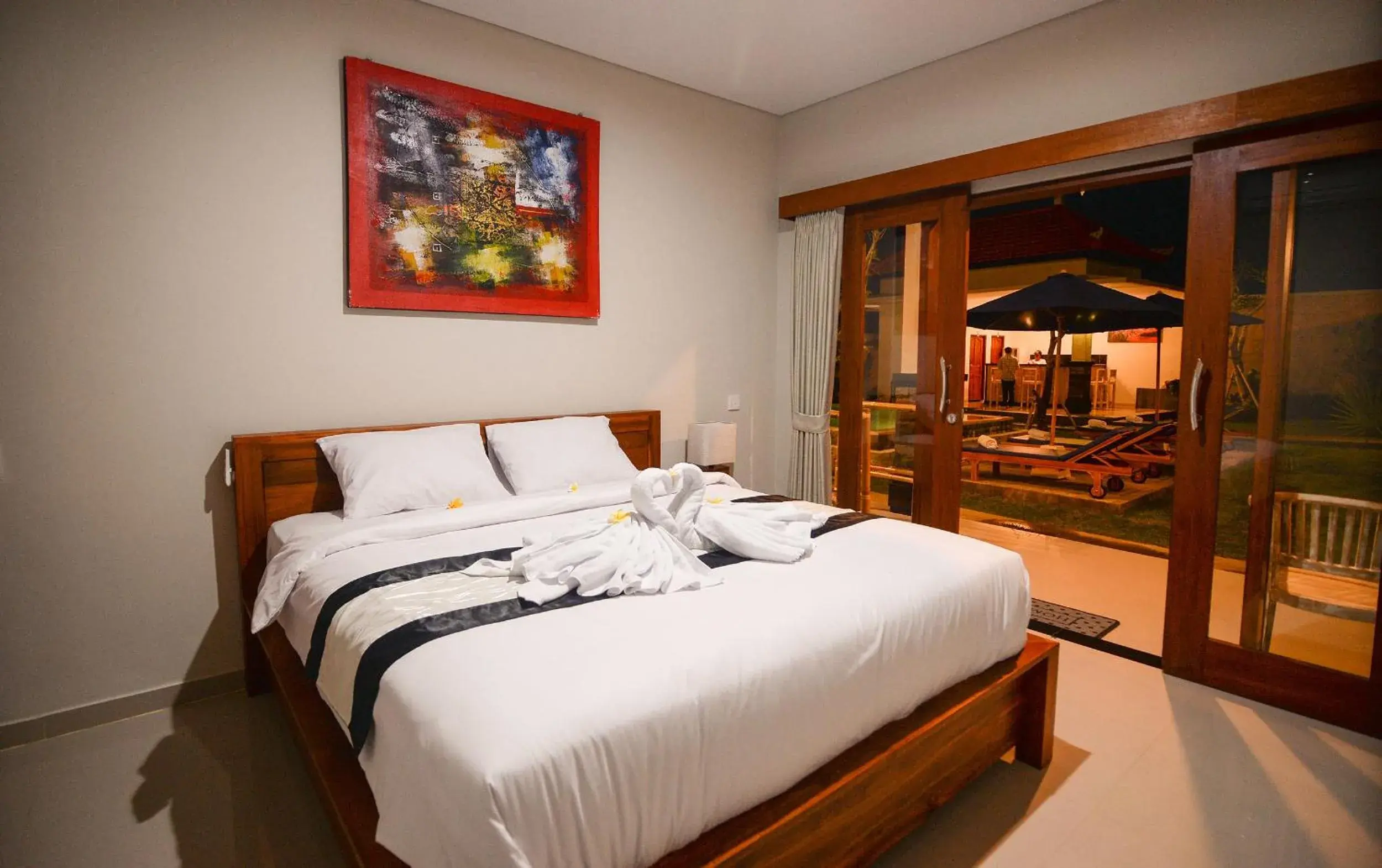 Deluxe Double Room in Pondok Canggu Homestay Deluxe Double Room in Pondok Canggu Homestay