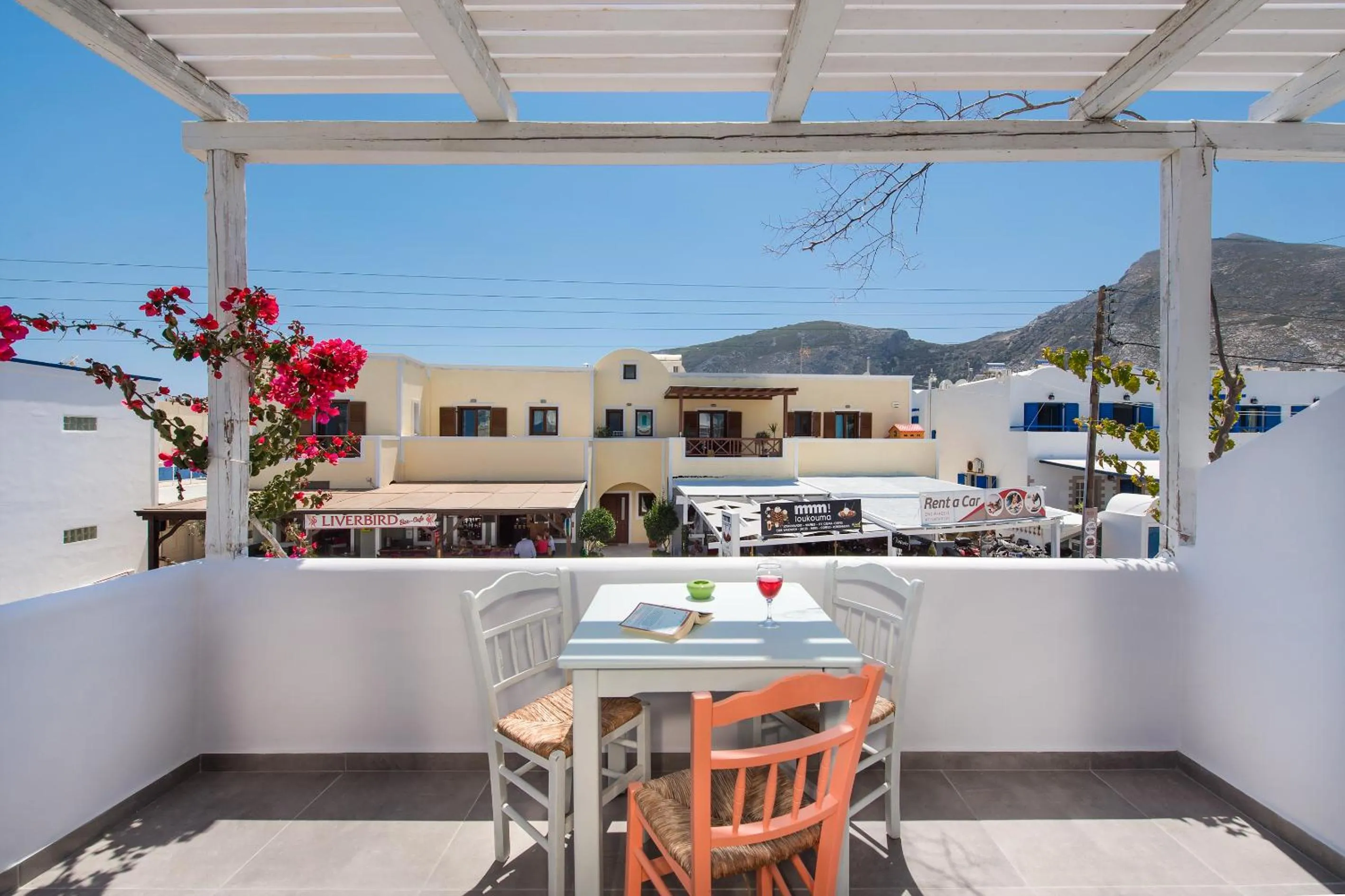 Street view in Nissia Beach Apartments & Suites