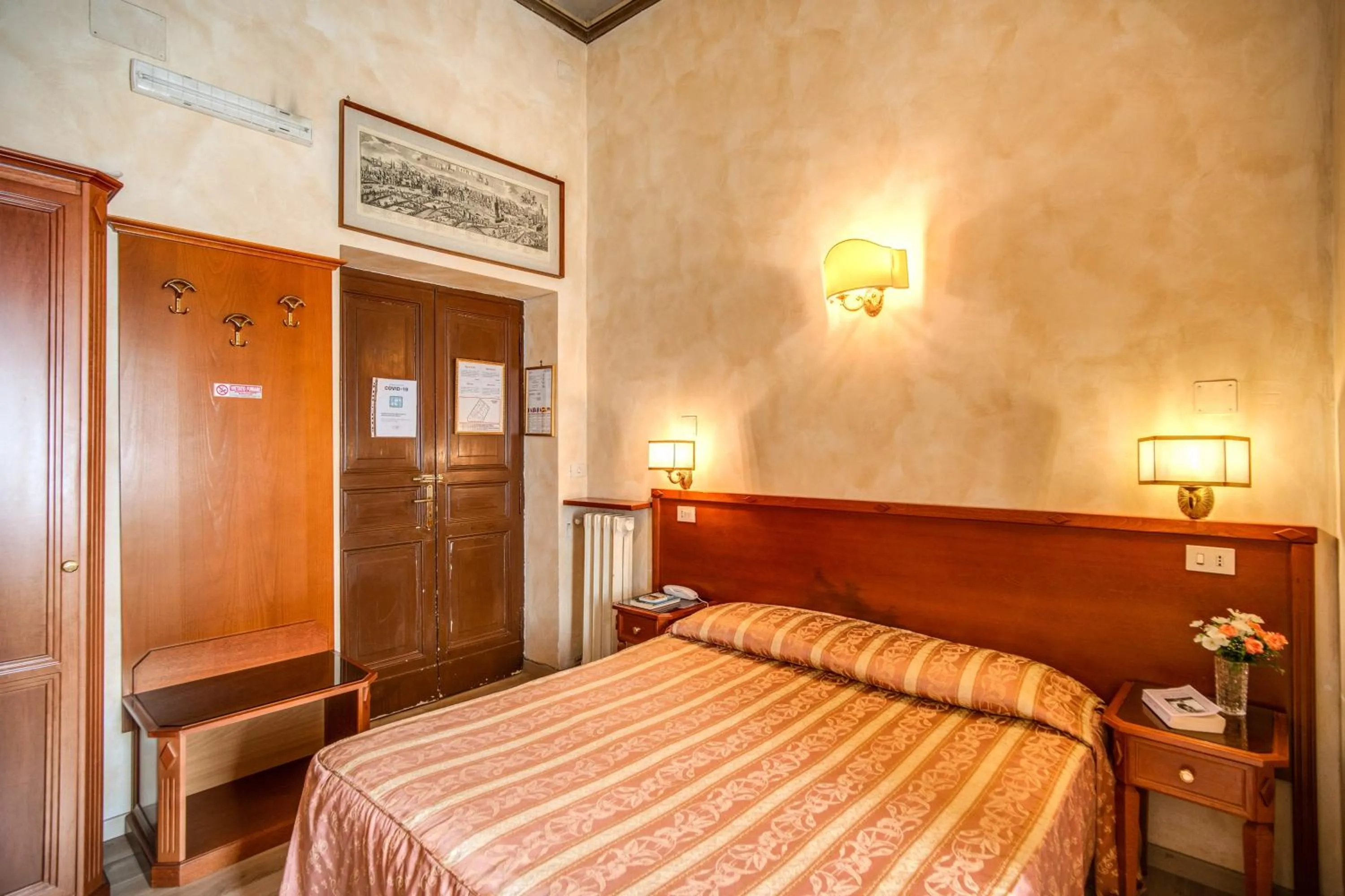 Bed in Hotel Labelle