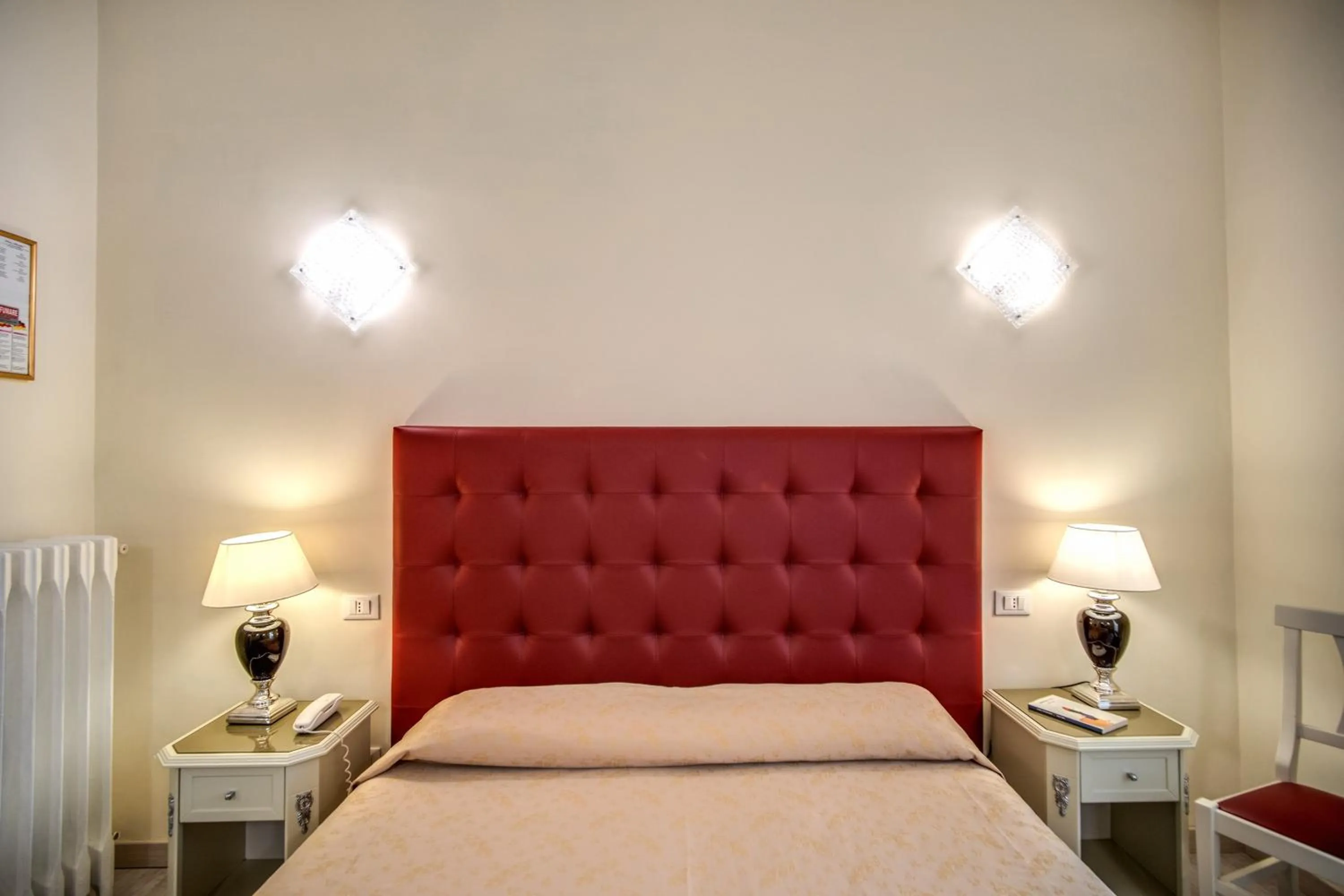 Bed in Hotel Labelle