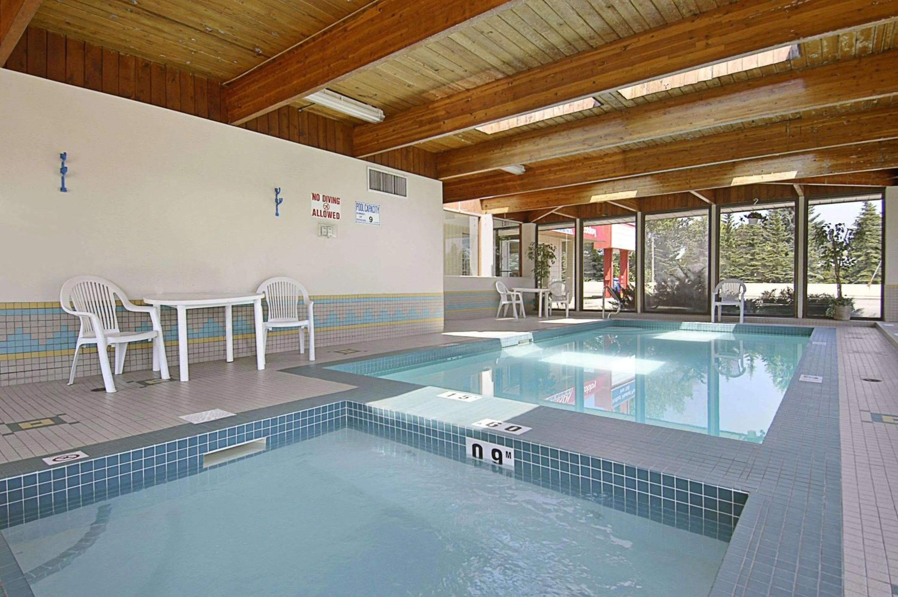 On site, Swimming Pool in Ramada Limited Calgary