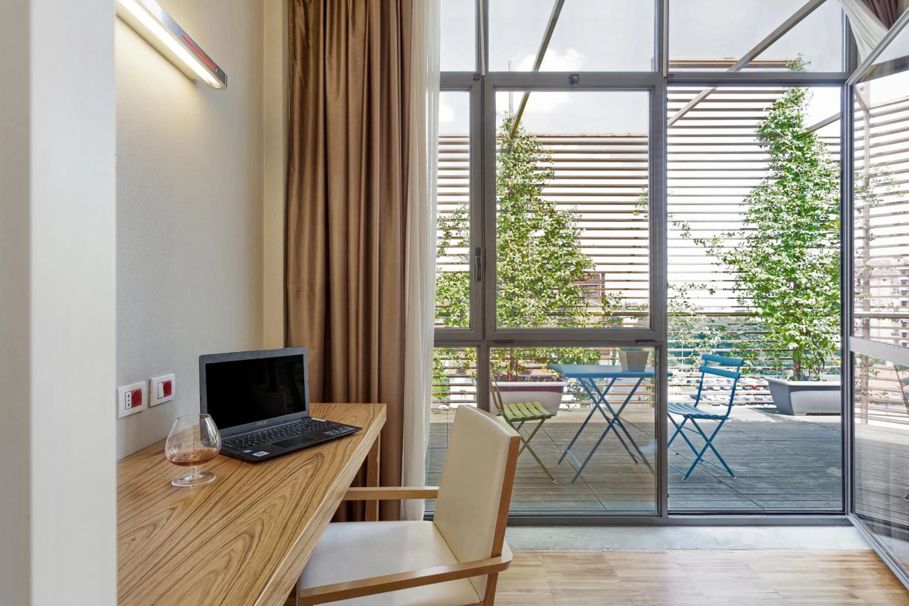 Balcony/Terrace in Italiana Hotels Milan Rho Fair