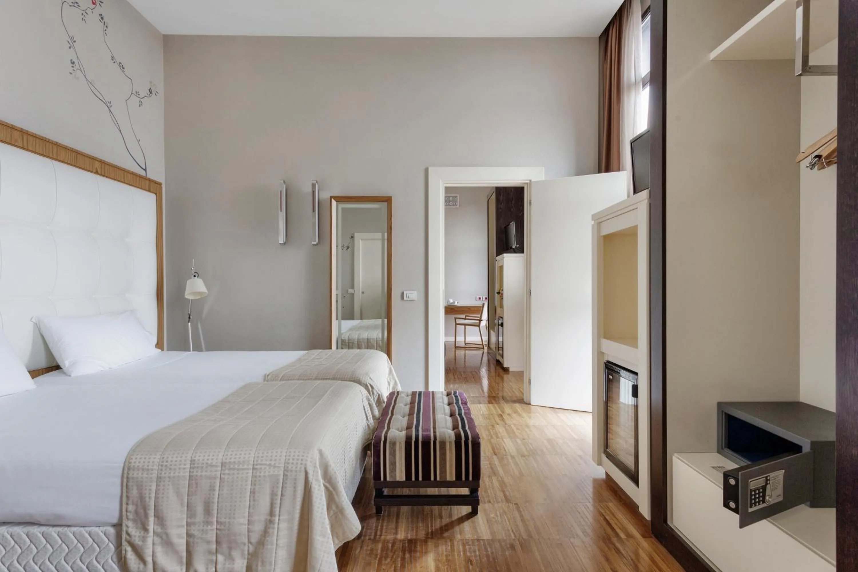 Bedroom, Bed in Italiana Hotels Milan Rho Fair