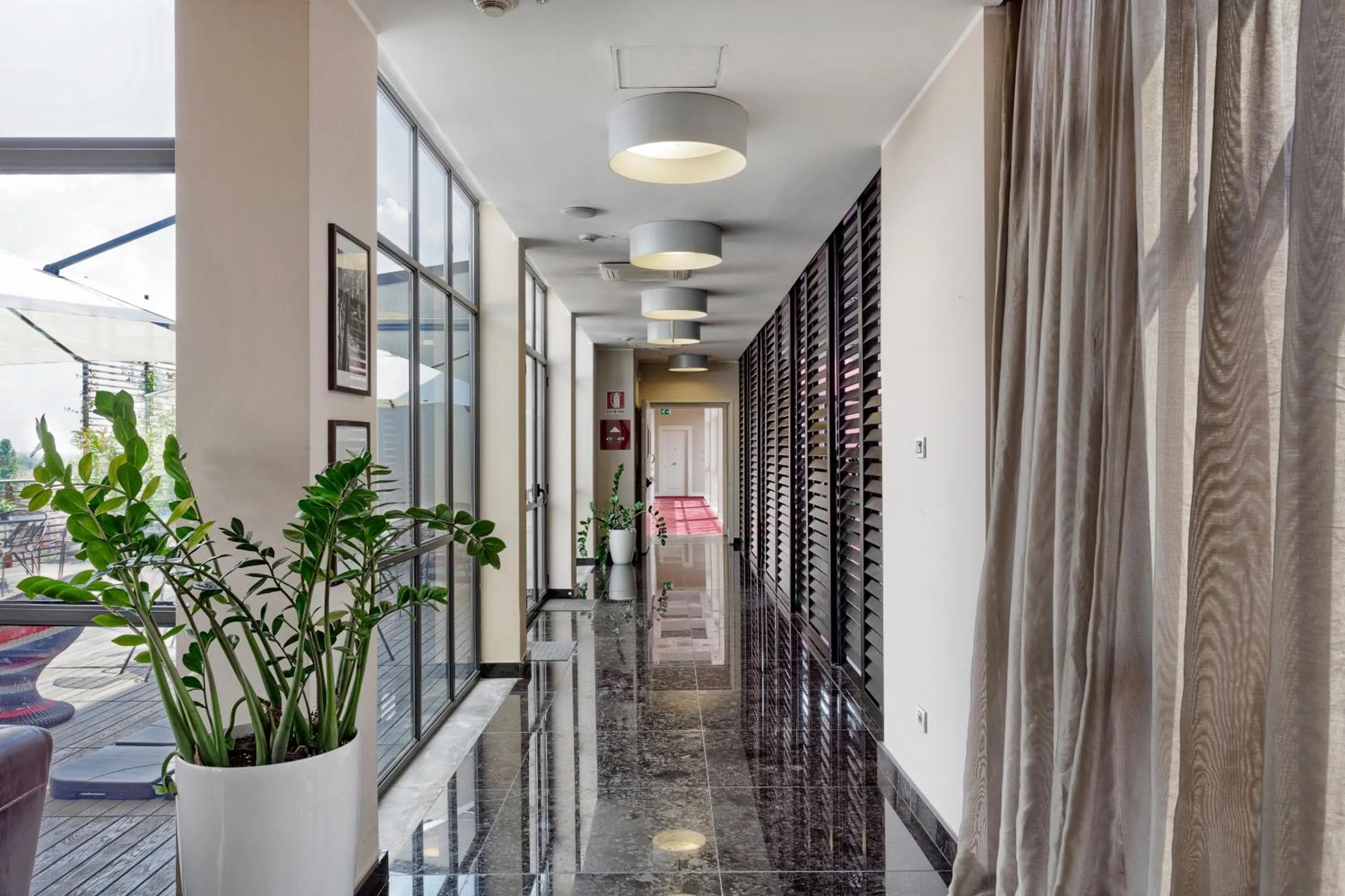 Area and facilities in Italiana Hotels Milan Rho Fair