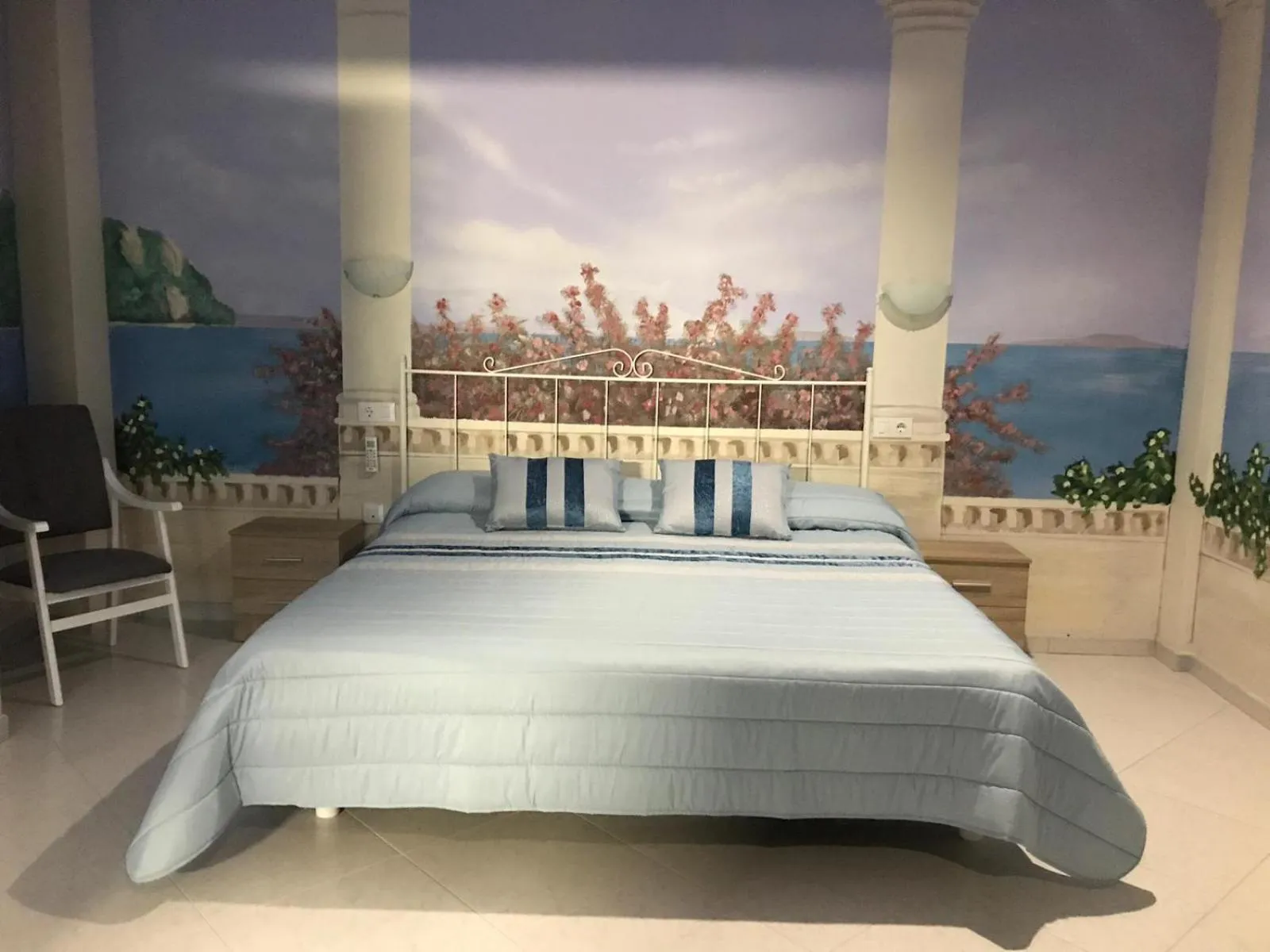 Bed in Hotel O Camiño