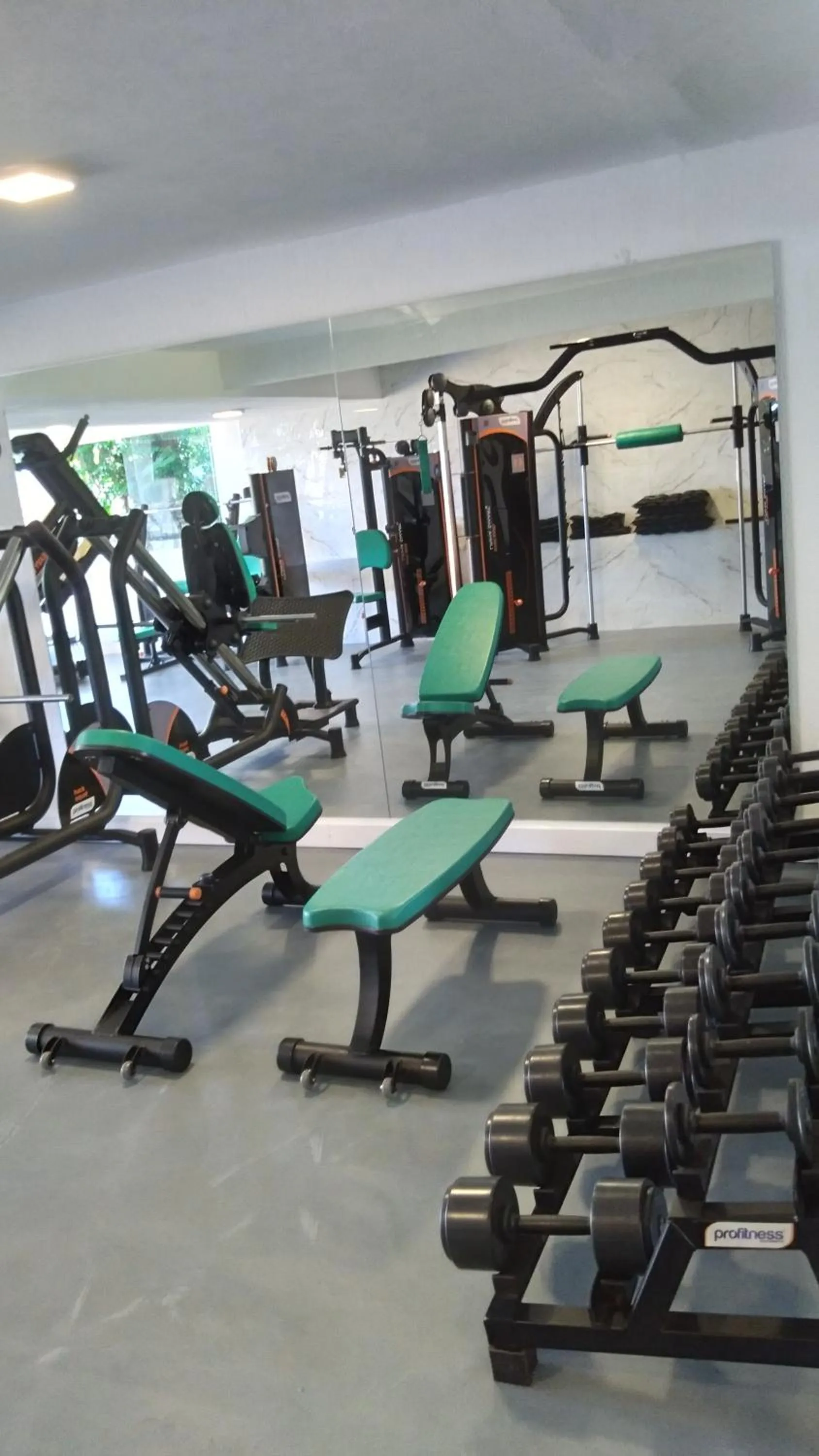 Fitness centre/facilities in Hotel Pousada Casacolina