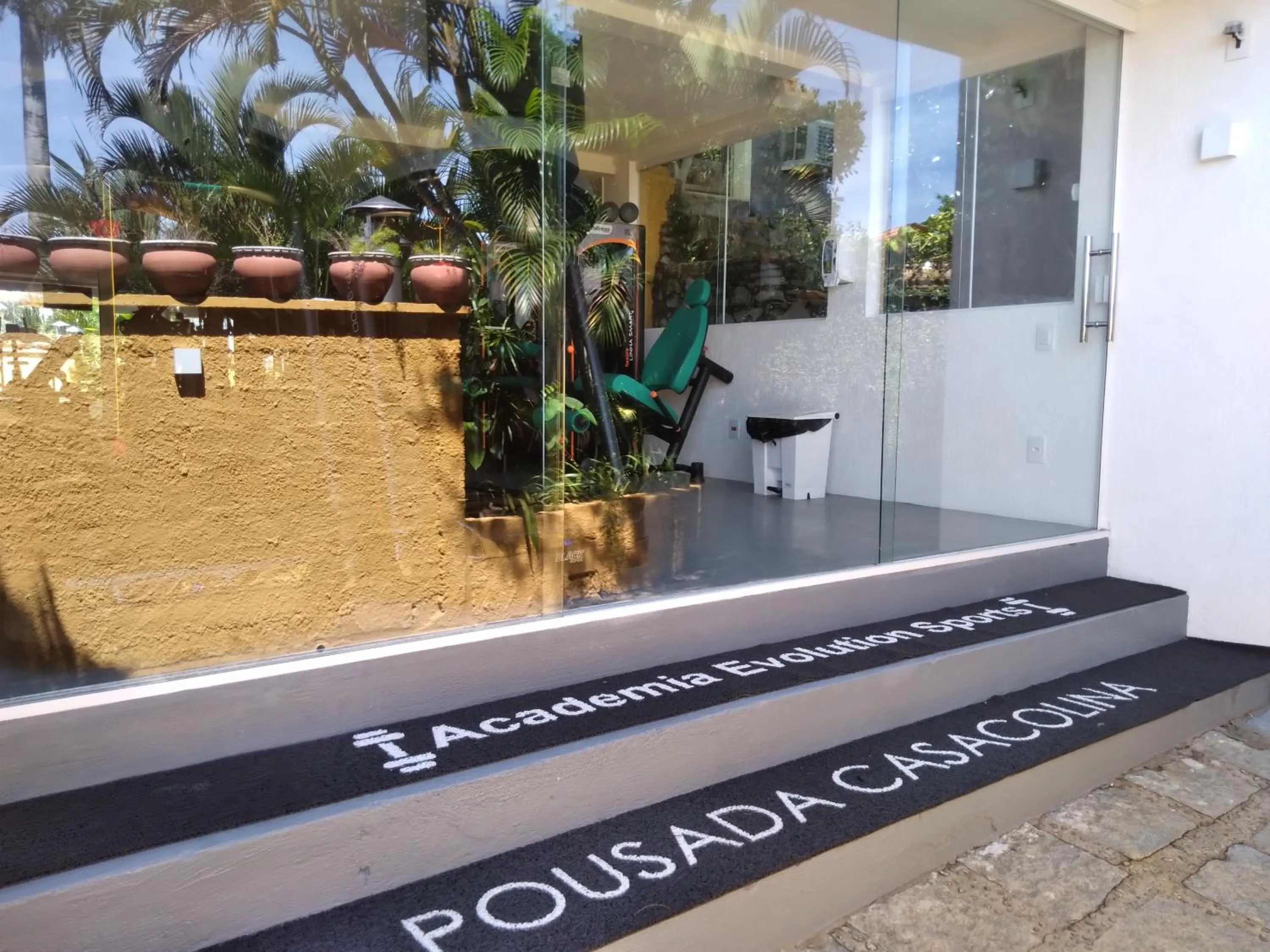 Fitness centre/facilities in Hotel Pousada Casacolina