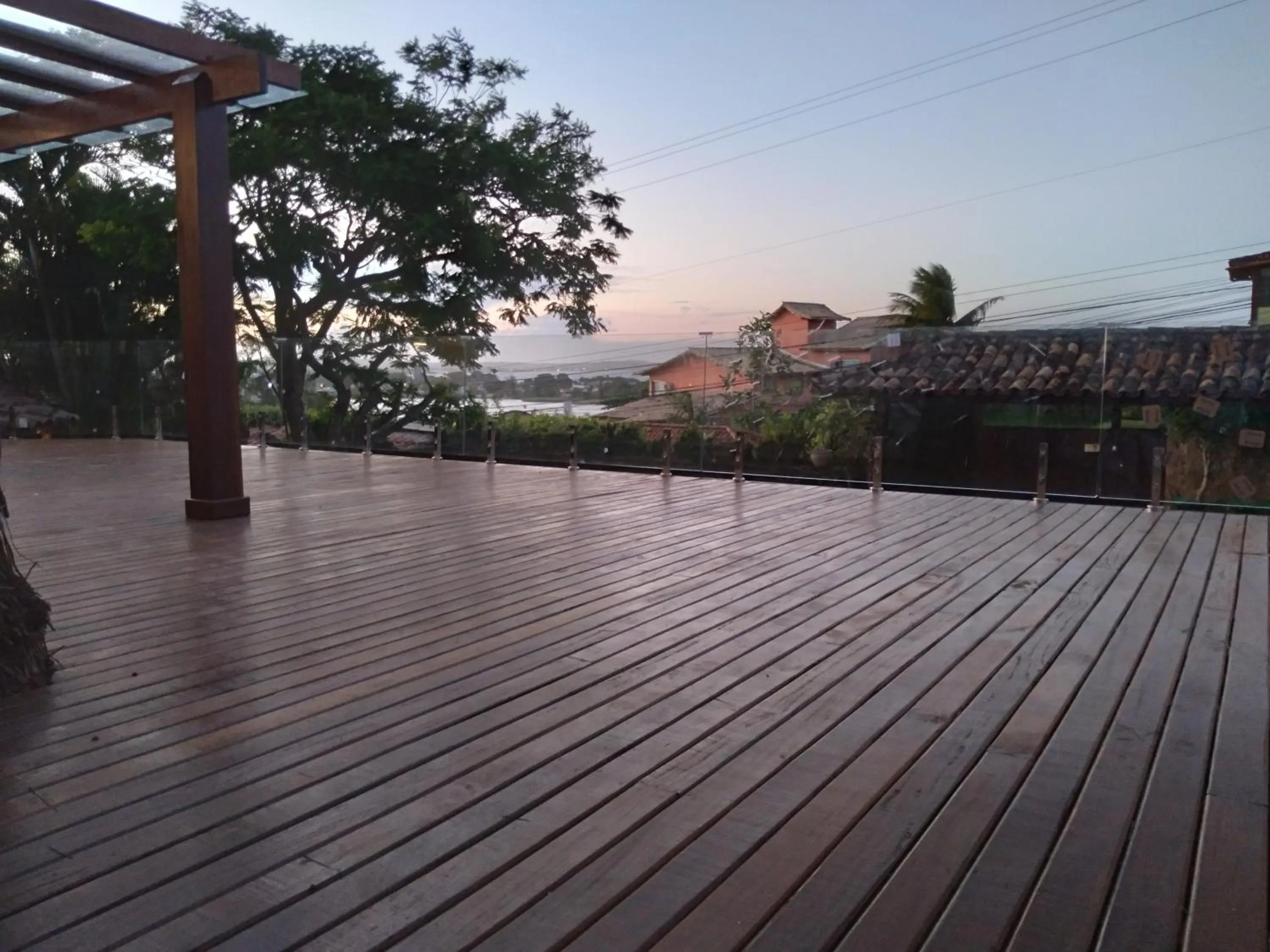 Sunset in Hotel Pousada Casacolina