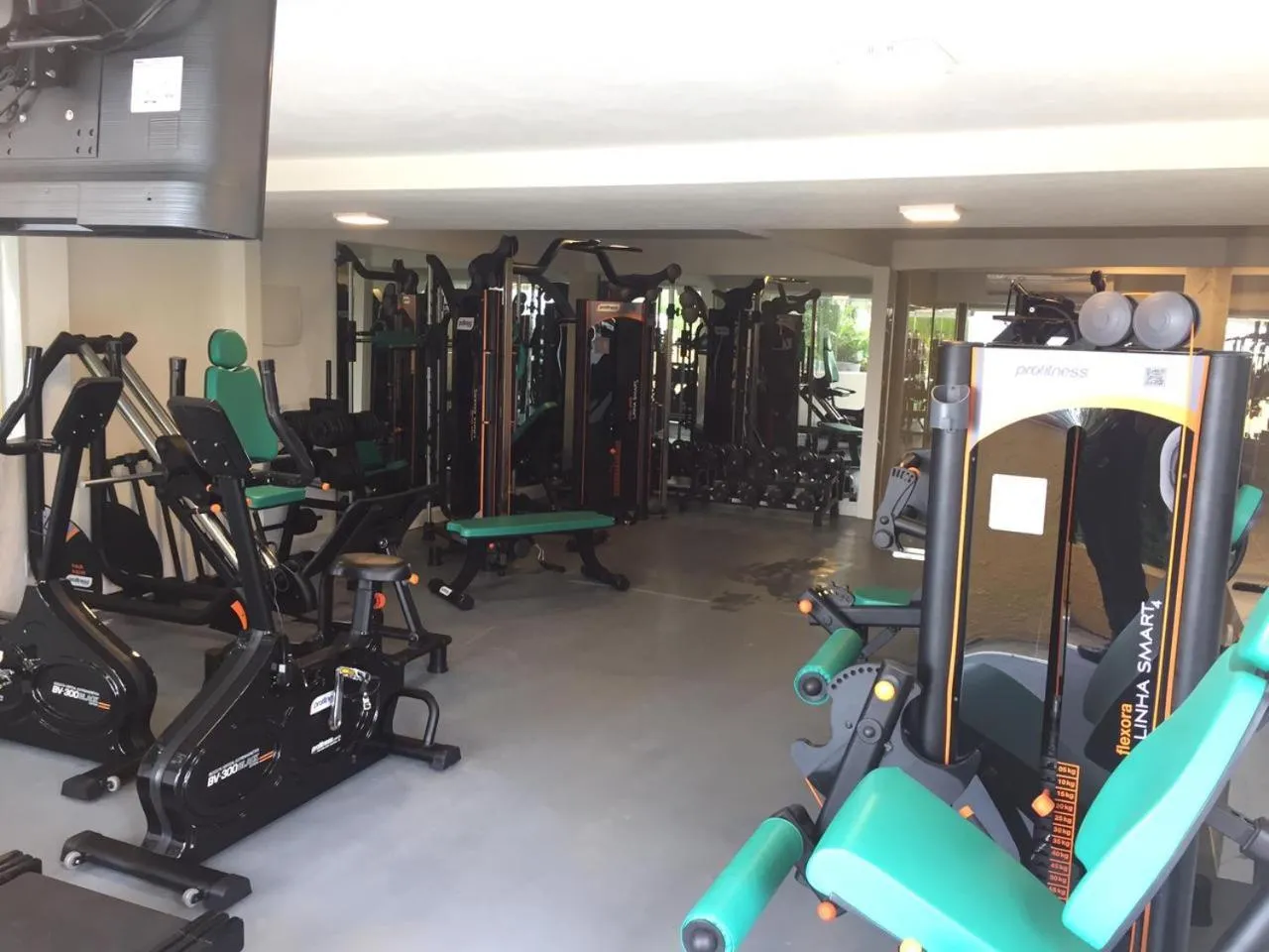 Fitness centre/facilities in Hotel Pousada Casacolina