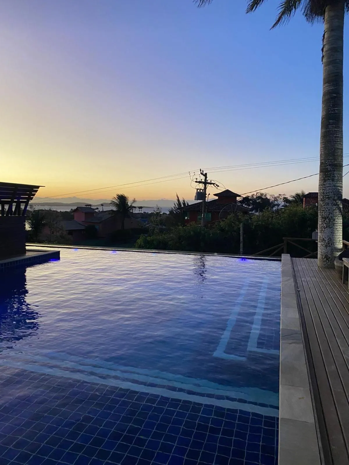 Swimming pool in Hotel Pousada Casacolina