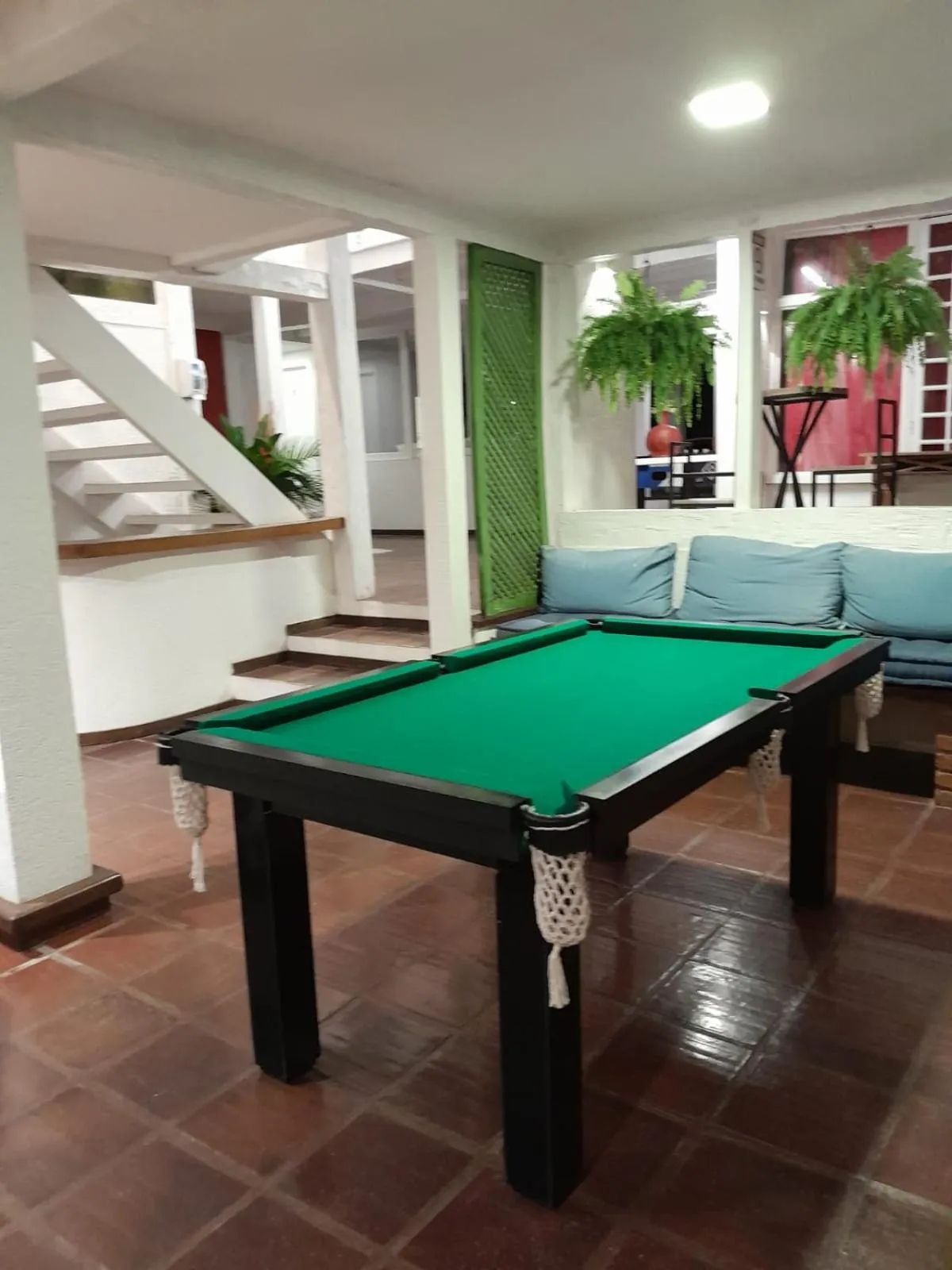 Billiard in Hotel Pousada Casacolina
