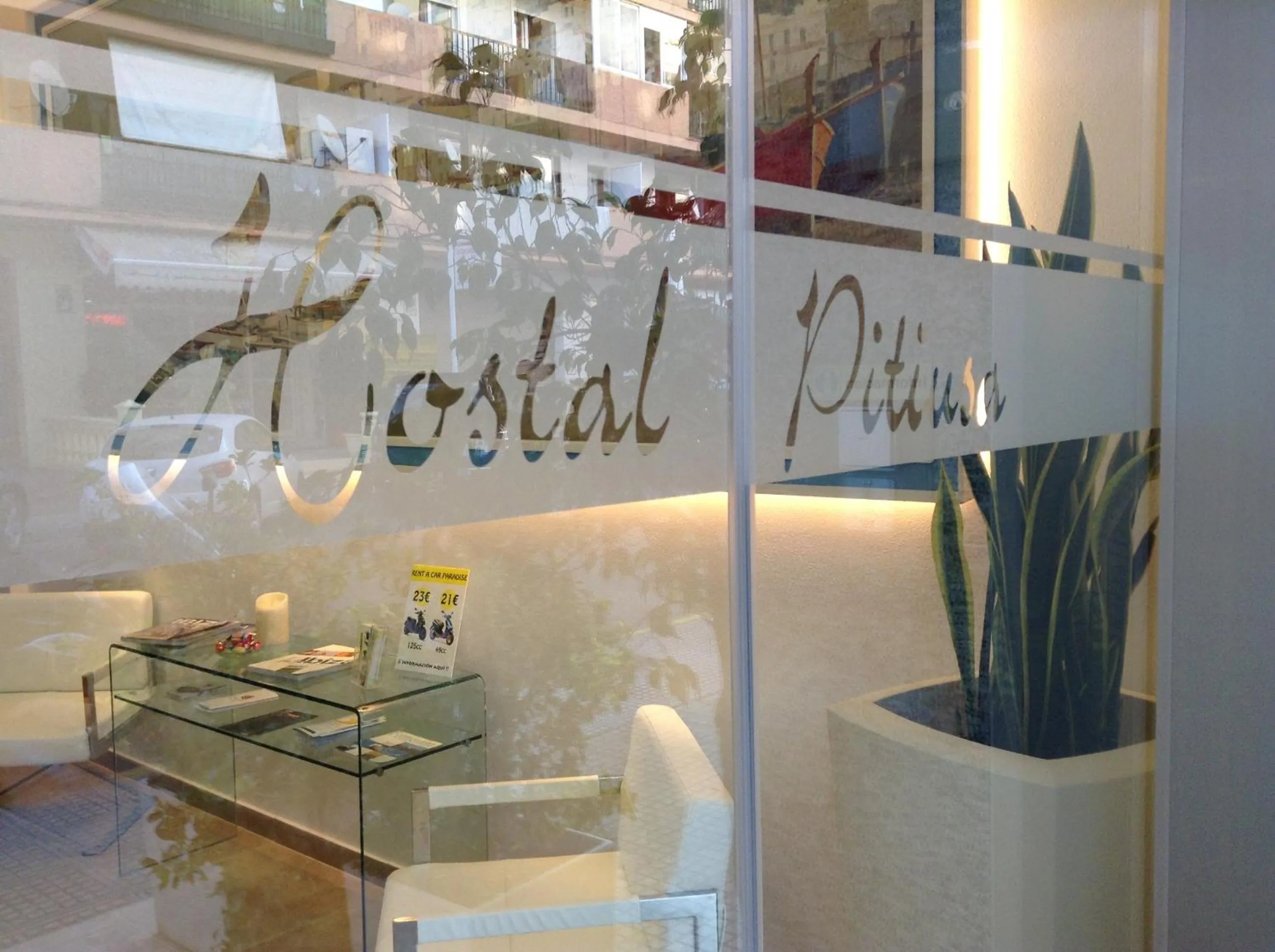 Property logo or sign in Hostal Pitiusa