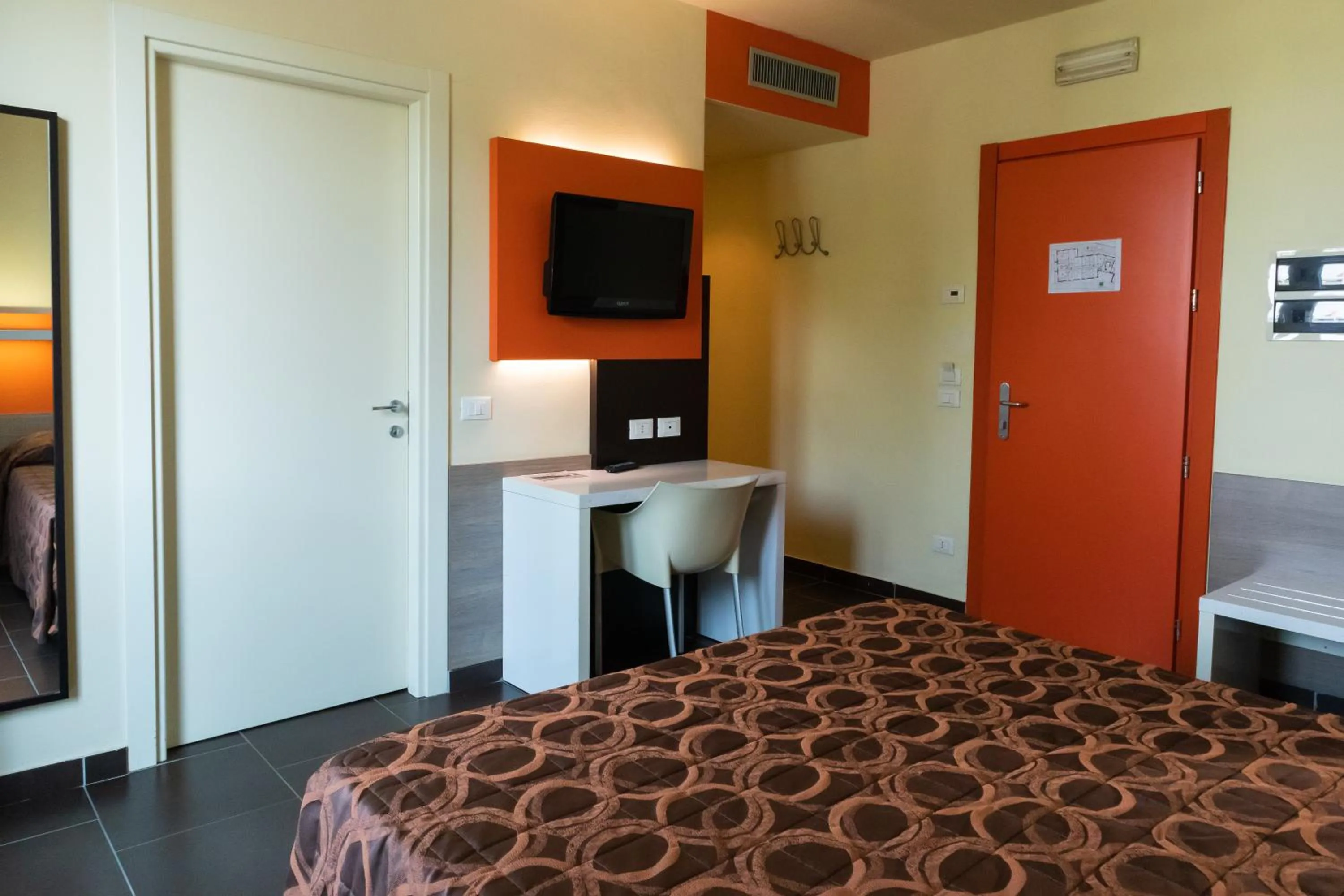 Bed in Hotel Fiera Rho