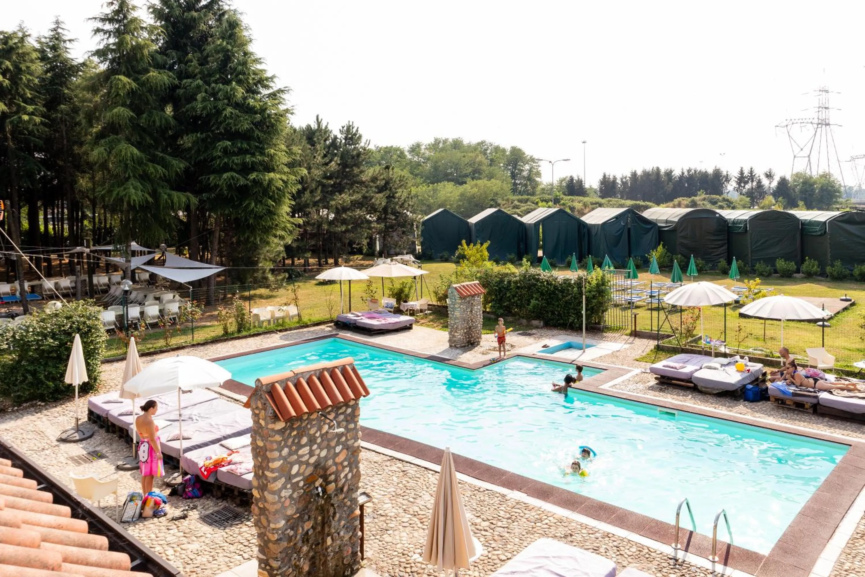 Swimming pool in Hotel Fiera Rho