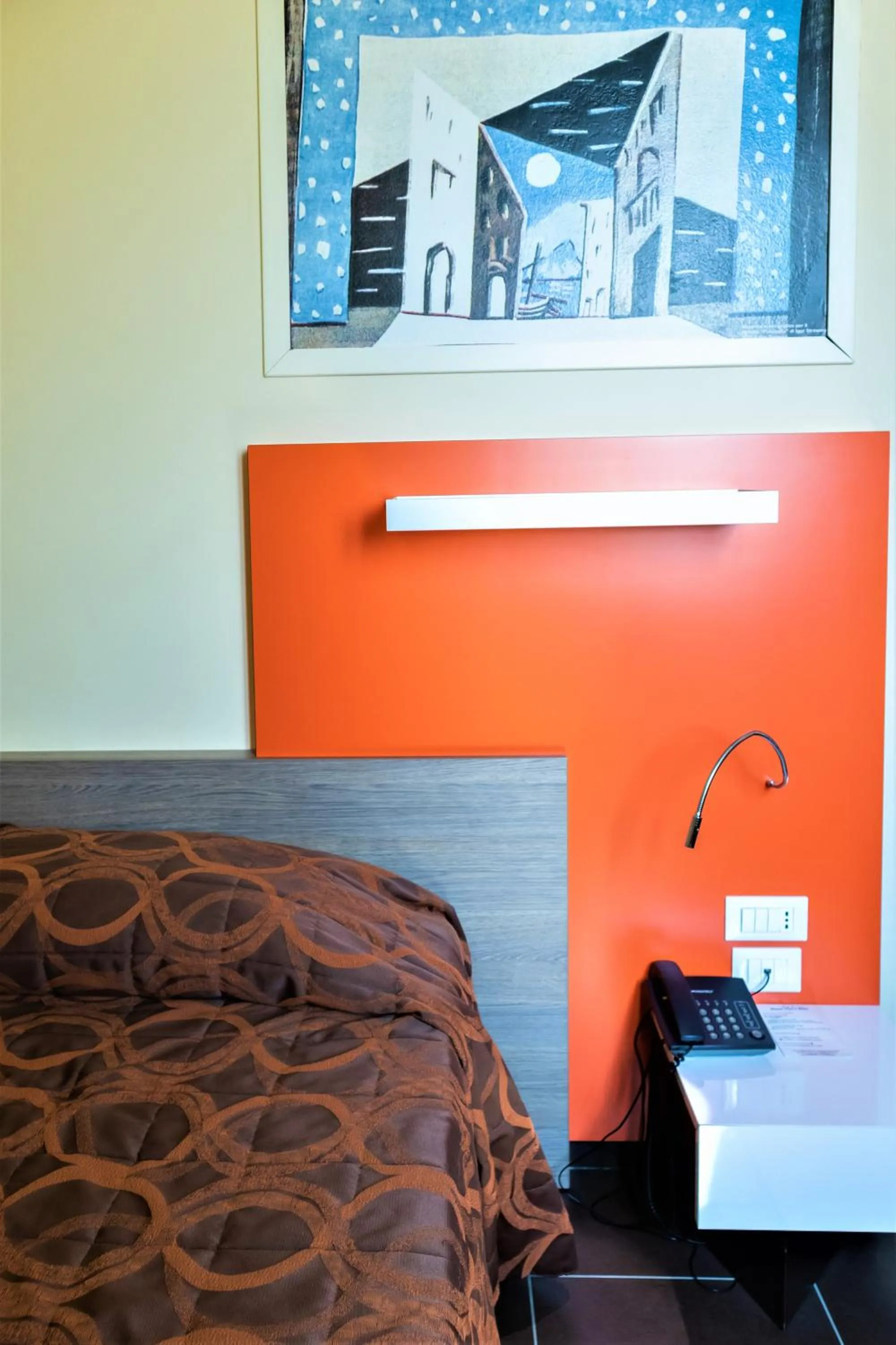 Bed in Hotel Fiera Rho