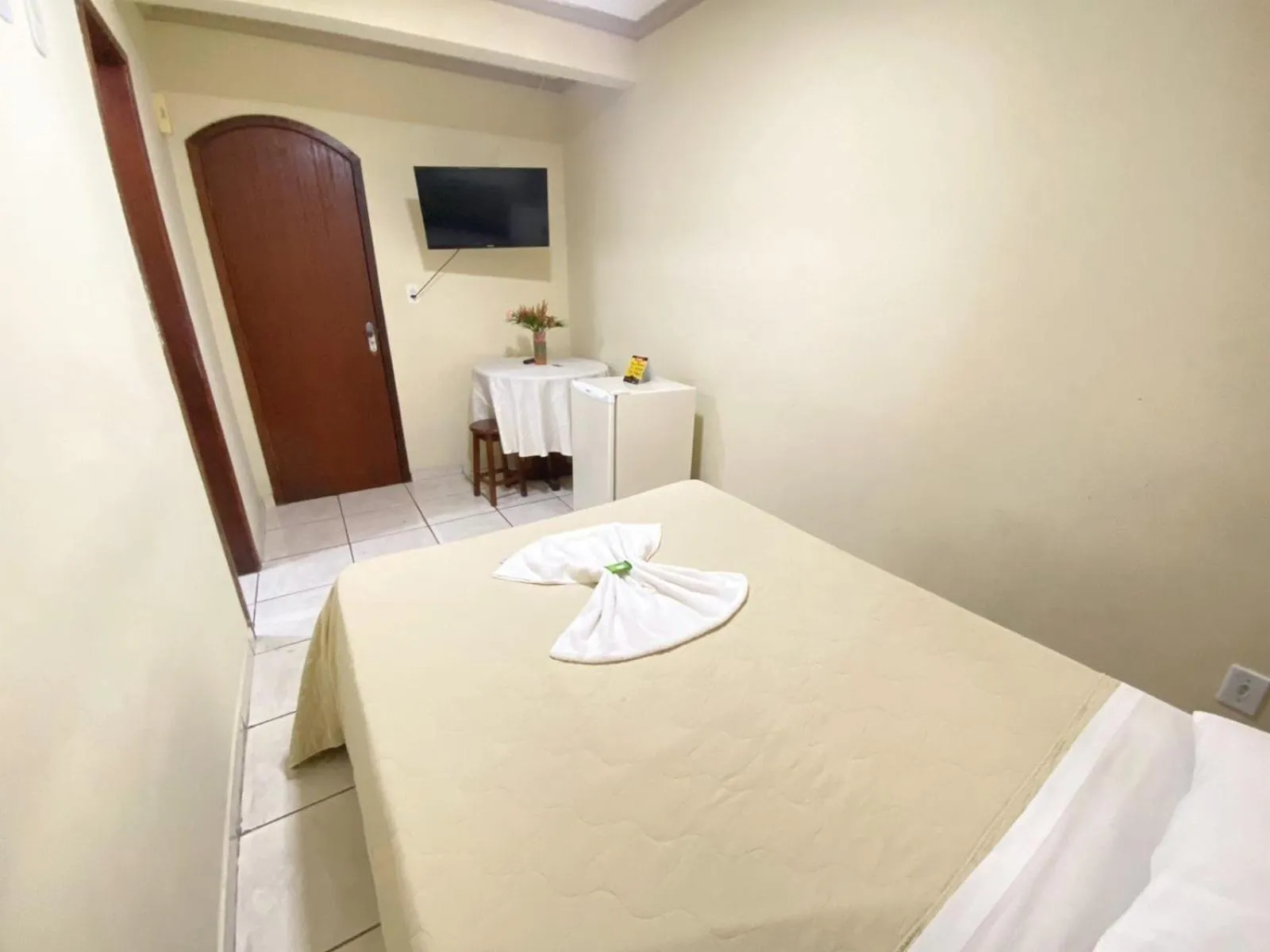 Bed in Pousada Dom Fernandes