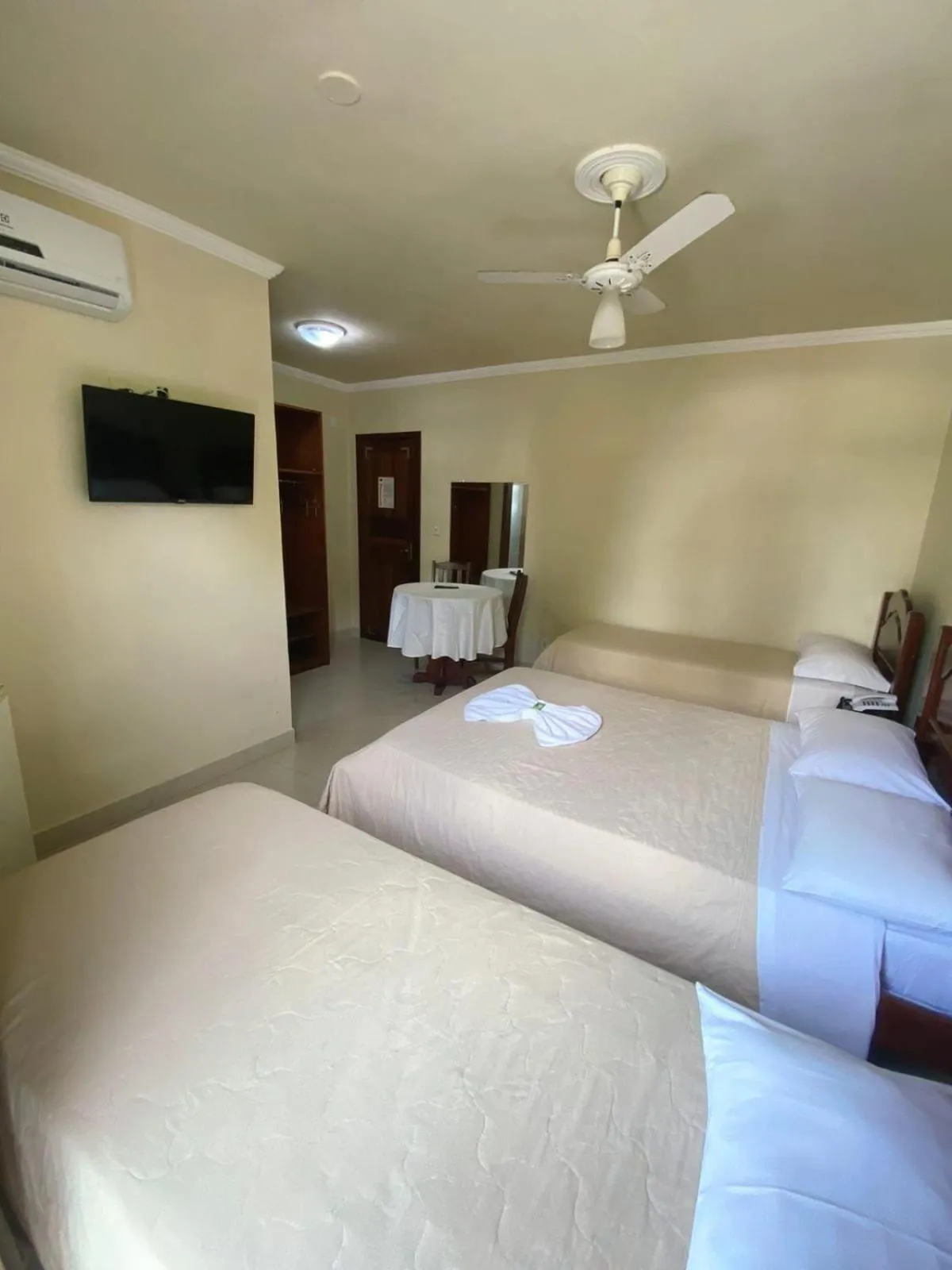 Bed in Pousada Dom Fernandes