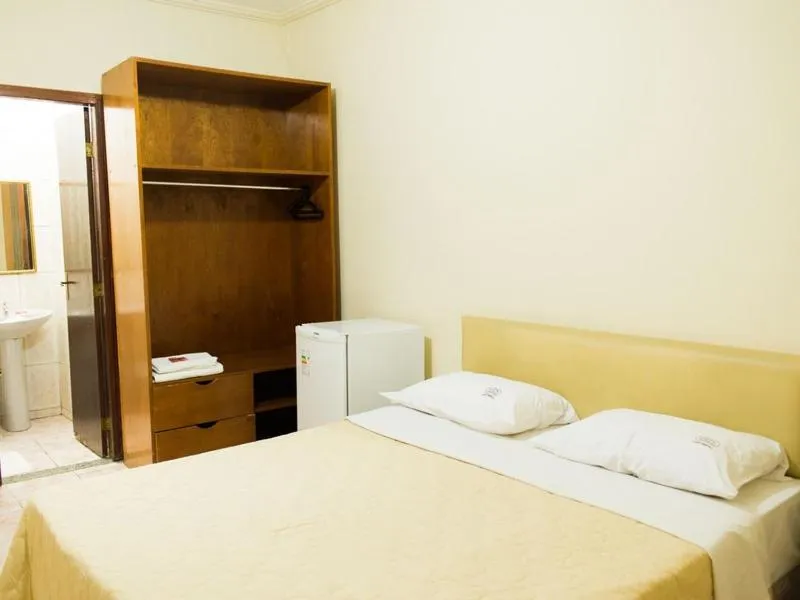 Bed in Pousada Dom Fernandes