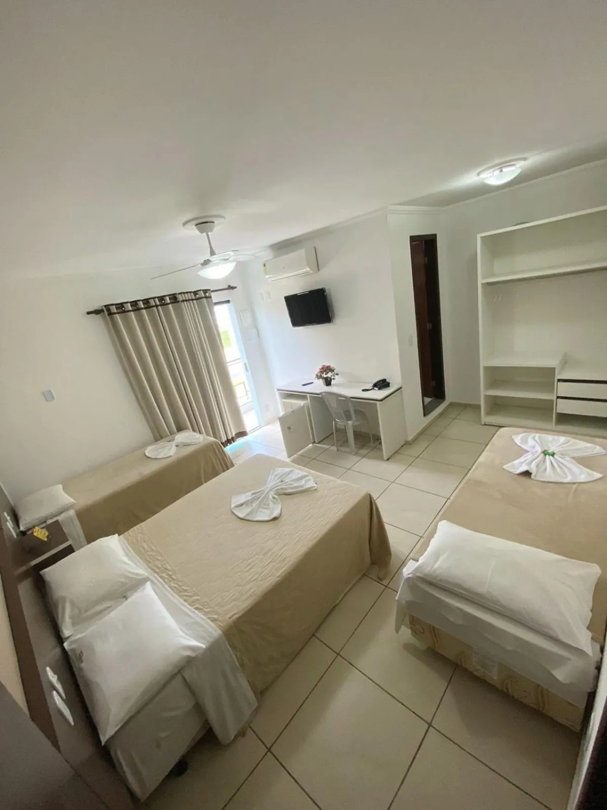 Bed in Pousada Dom Fernandes